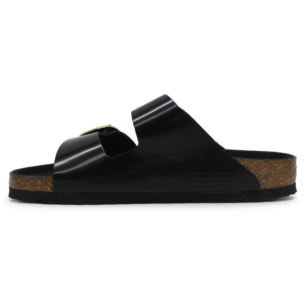 Birkenstock Arizona Big Buckle Patent Leather Unisex Sandals#color_high shine black