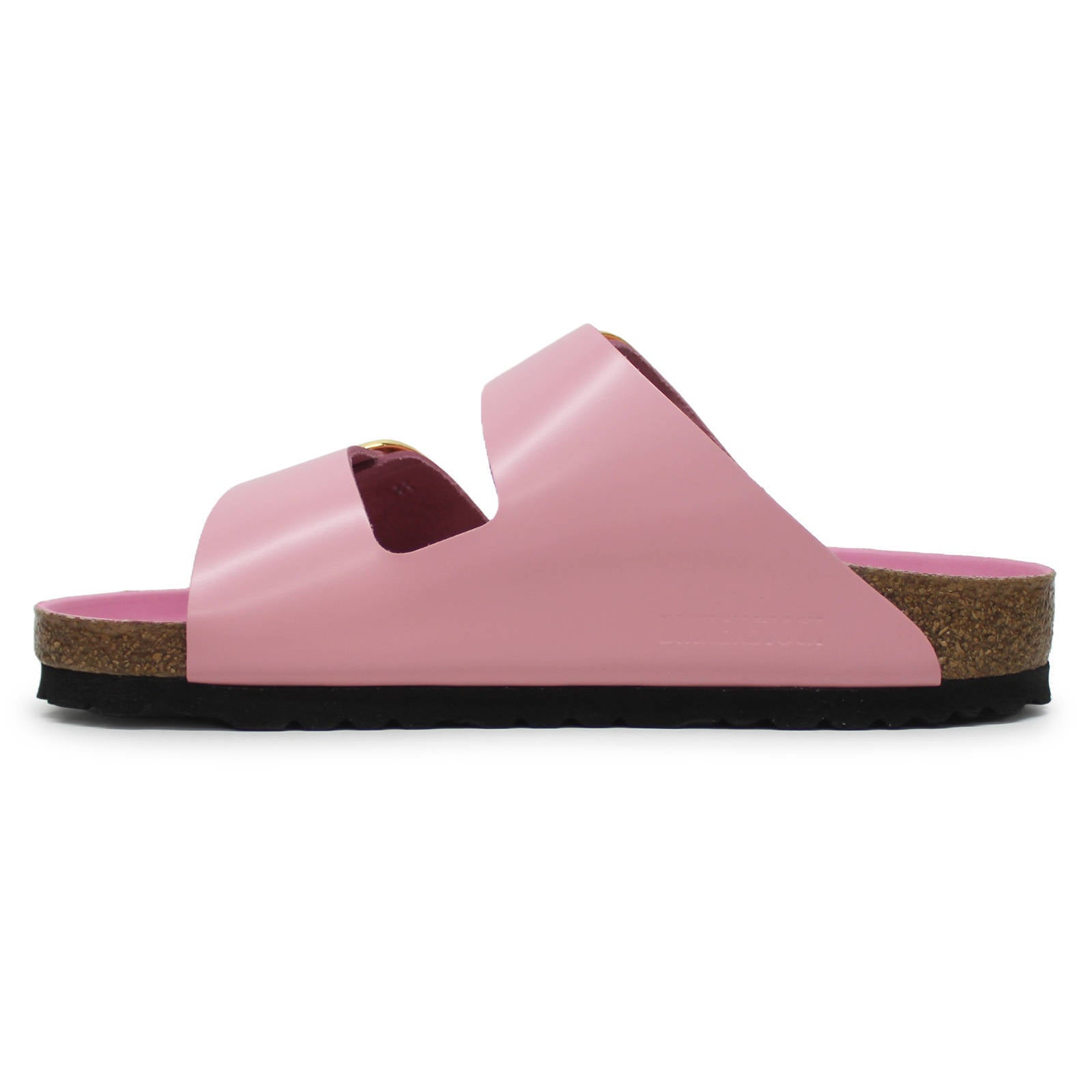 Birkenstock Arizona Big Buckle Patent Leather Unisex Sandals#color_High Shine Fondant Pink