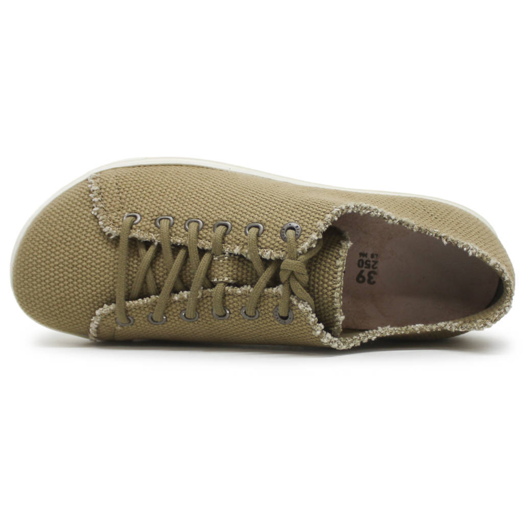 Birkenstock Bend Low Decon Textile Unisex Trainers#color_faded khaki