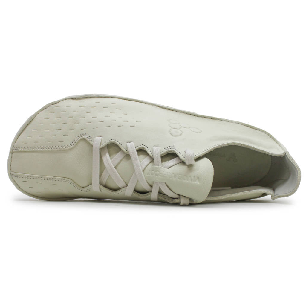 Vivobarefoot Sensus Leather Womens Trainers#color_limestone