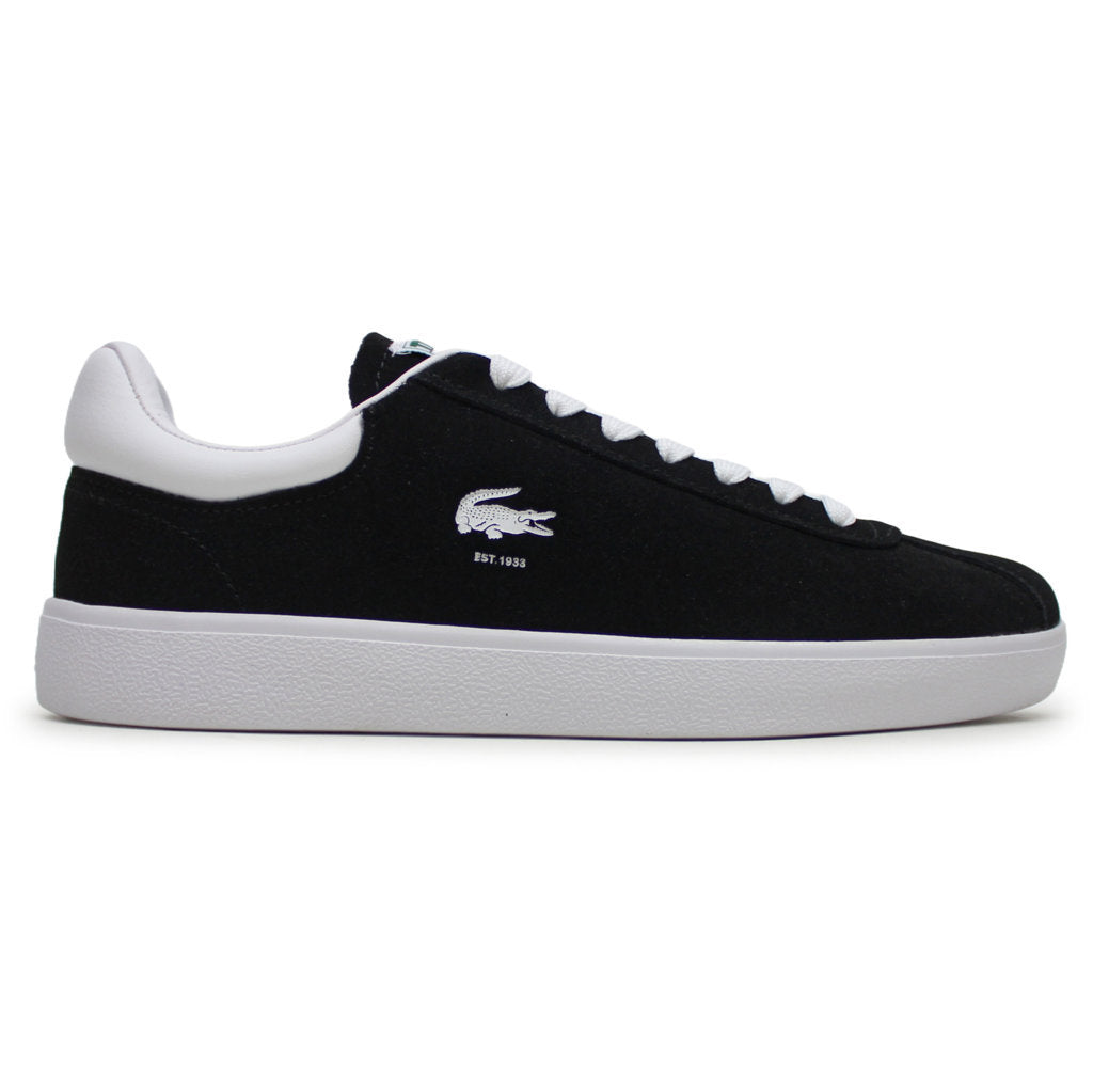 Lacoste Baseshot Suede Womens Trainers#color_black white