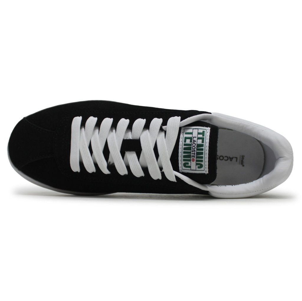 Lacoste Baseshot Suede Womens Trainers#color_black white