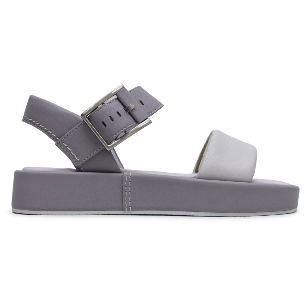 Clarks Alda Strap Leather Women's Sandals#color_lilac combi