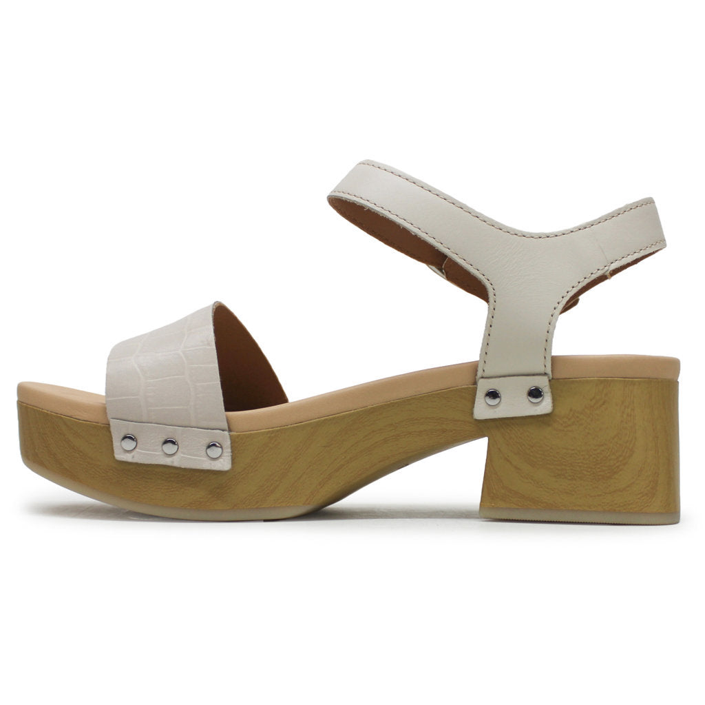 Clarks Sivanne Bay Leather Women's Sandals#color_ivory interest