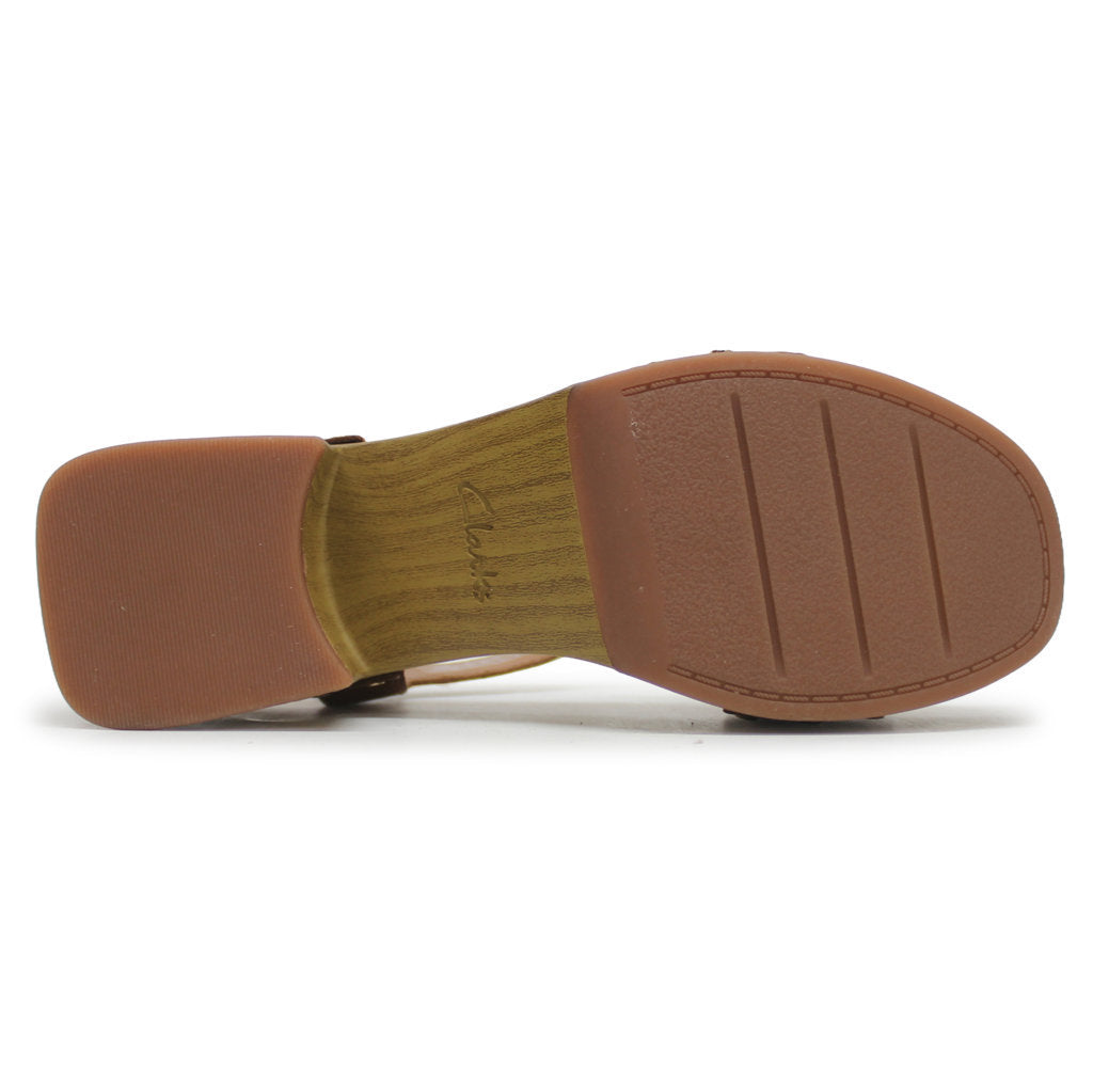 Clarks Sivanne Bay Leather Women's Sandals#color_tan interest