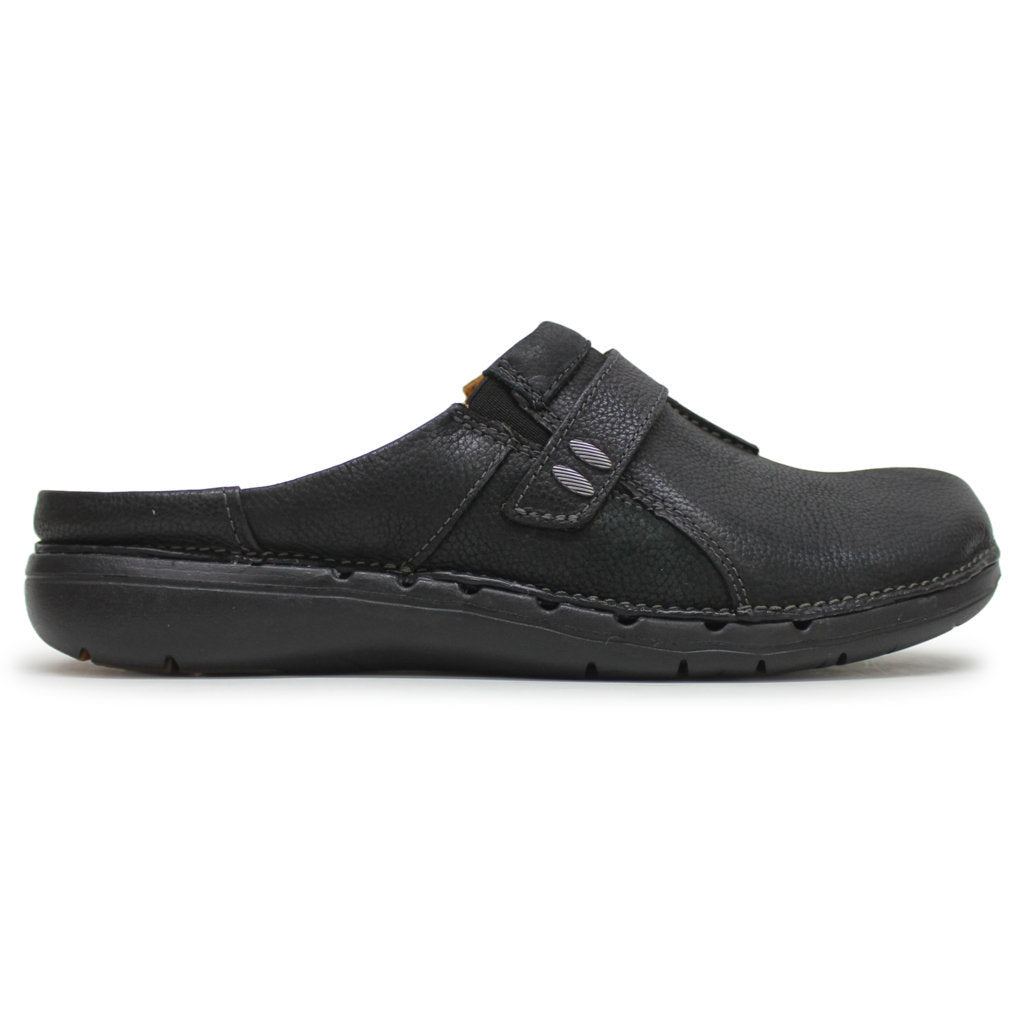 Clarks Un Loop Ease Leather Women's Shoes#color_black