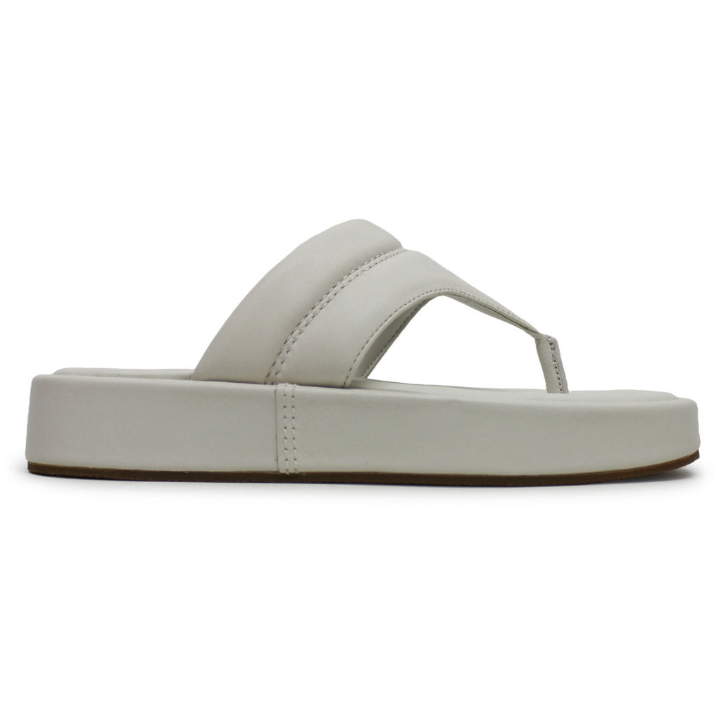 Clarks Alda Walk Leather Women's Sandals#color_off white