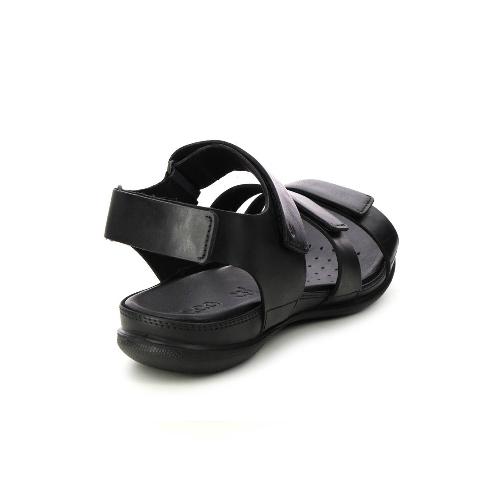 Ecco Flash 243943 Leather Womens Sandals#color_black