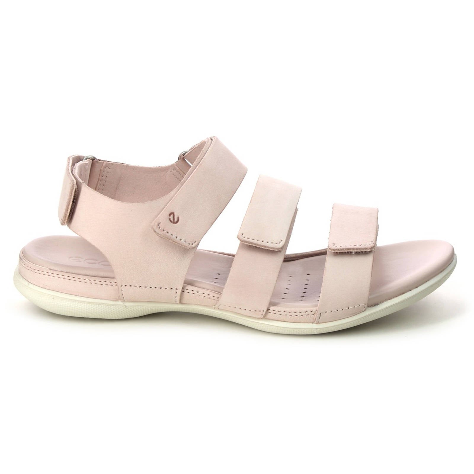 Ecco Flash 243943 Leather Womens Sandals#color_rose dust