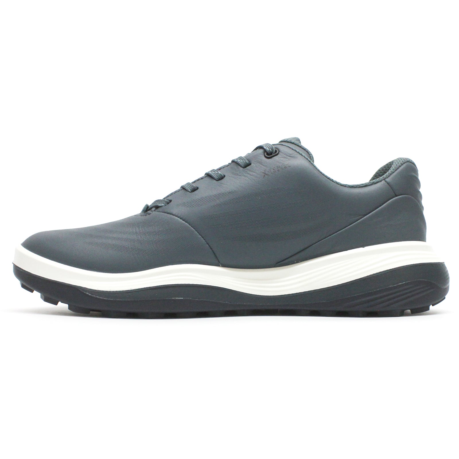 Ecco Golf LT1 Leather Mens Trainers#color_pavement dallage