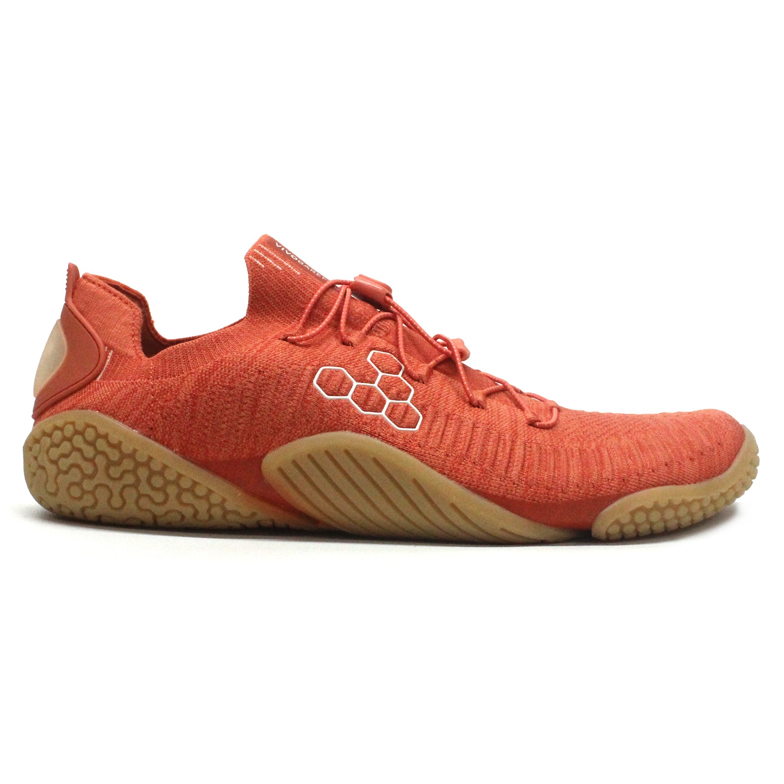 Vivobarefoot M Flex Textile Synthetic Mens Trainers#color_terracotta