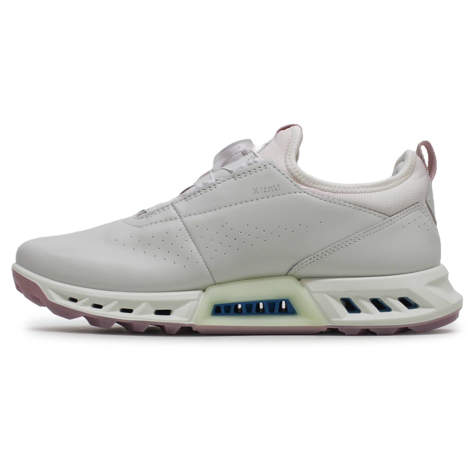 Ecco Golf Biom C4 130913 Leather Textile Womens Trainers#color_white