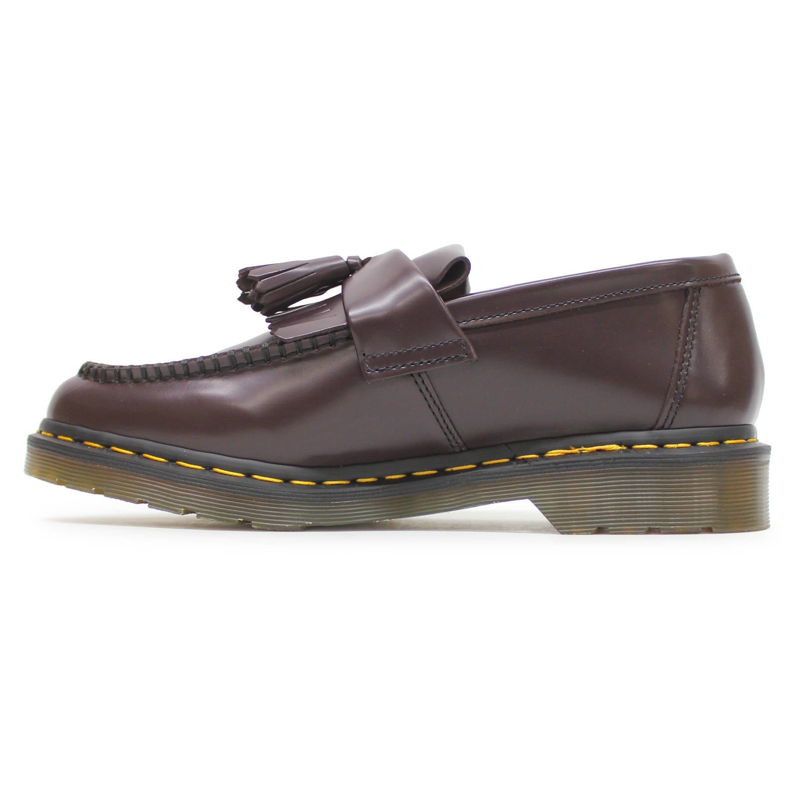 Dr. Martens Adrian YS Smooth Leather Unisex Shoes#color_burgundy