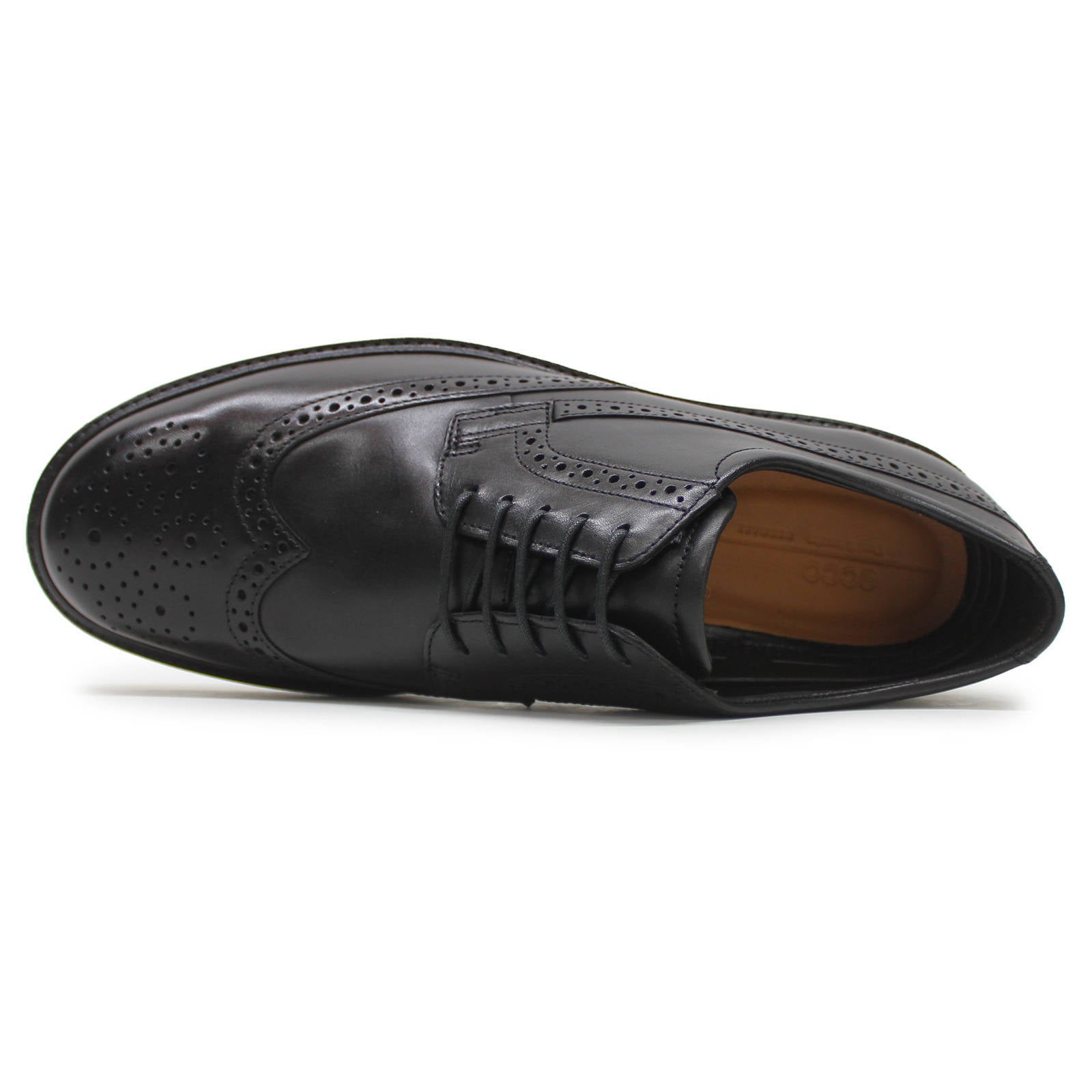 Ecco Metropole London 525614 Full Grain Leather Mens Shoes#color_black