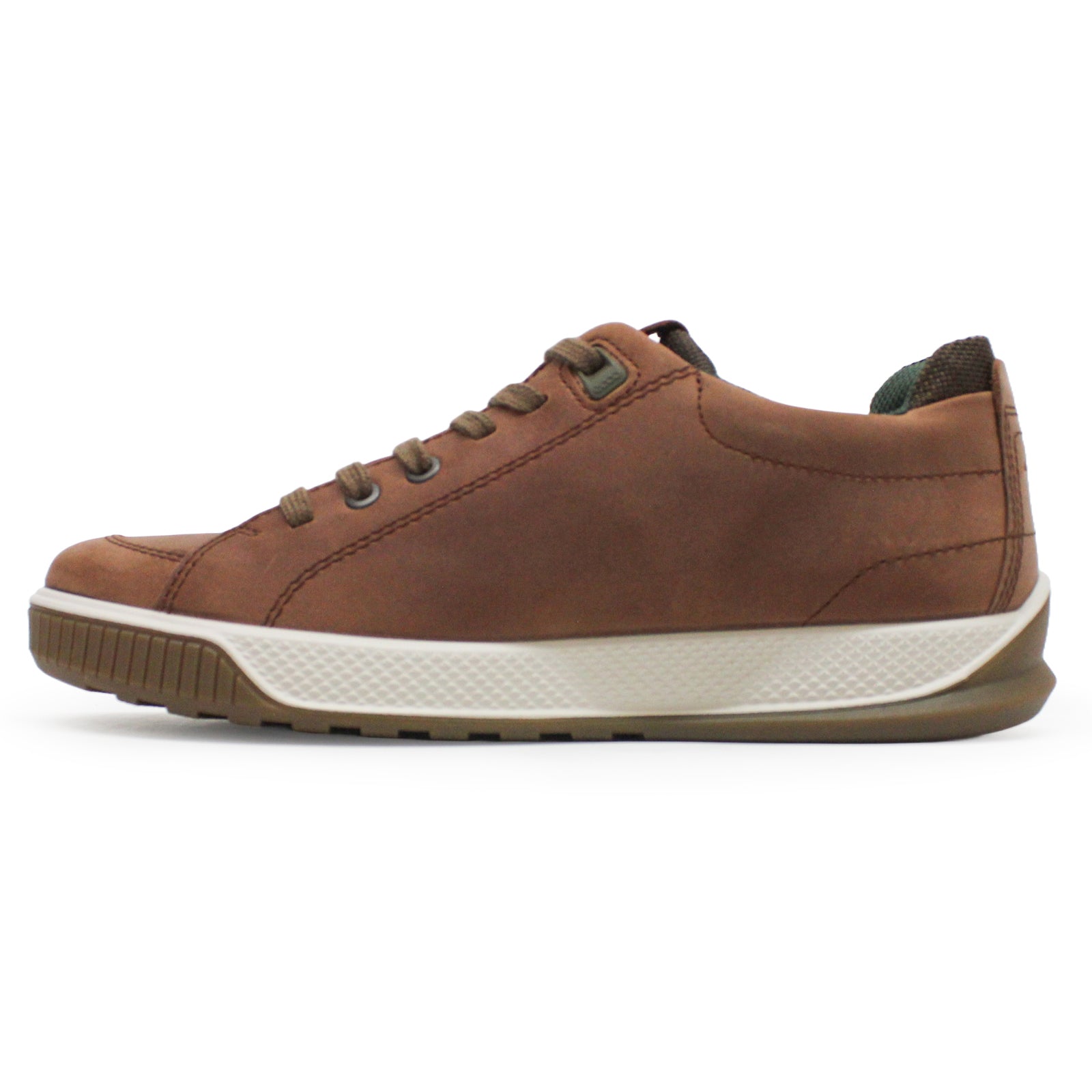 Ecco Byway Tred 501824 Nubuck Mens Trainers#color_brandy