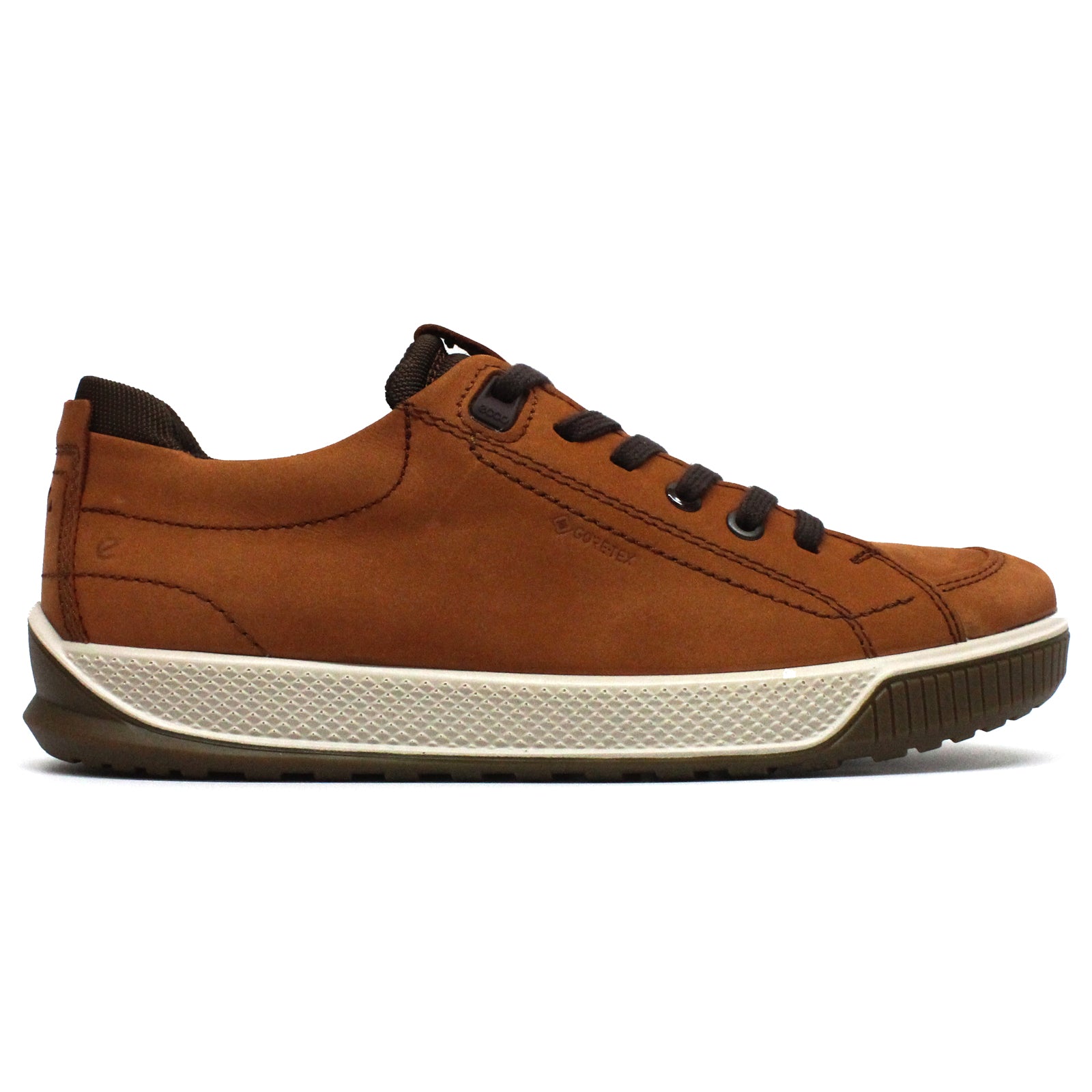 Ecco Byway Tred 501824 Nubuck Mens Trainers#color_cognac