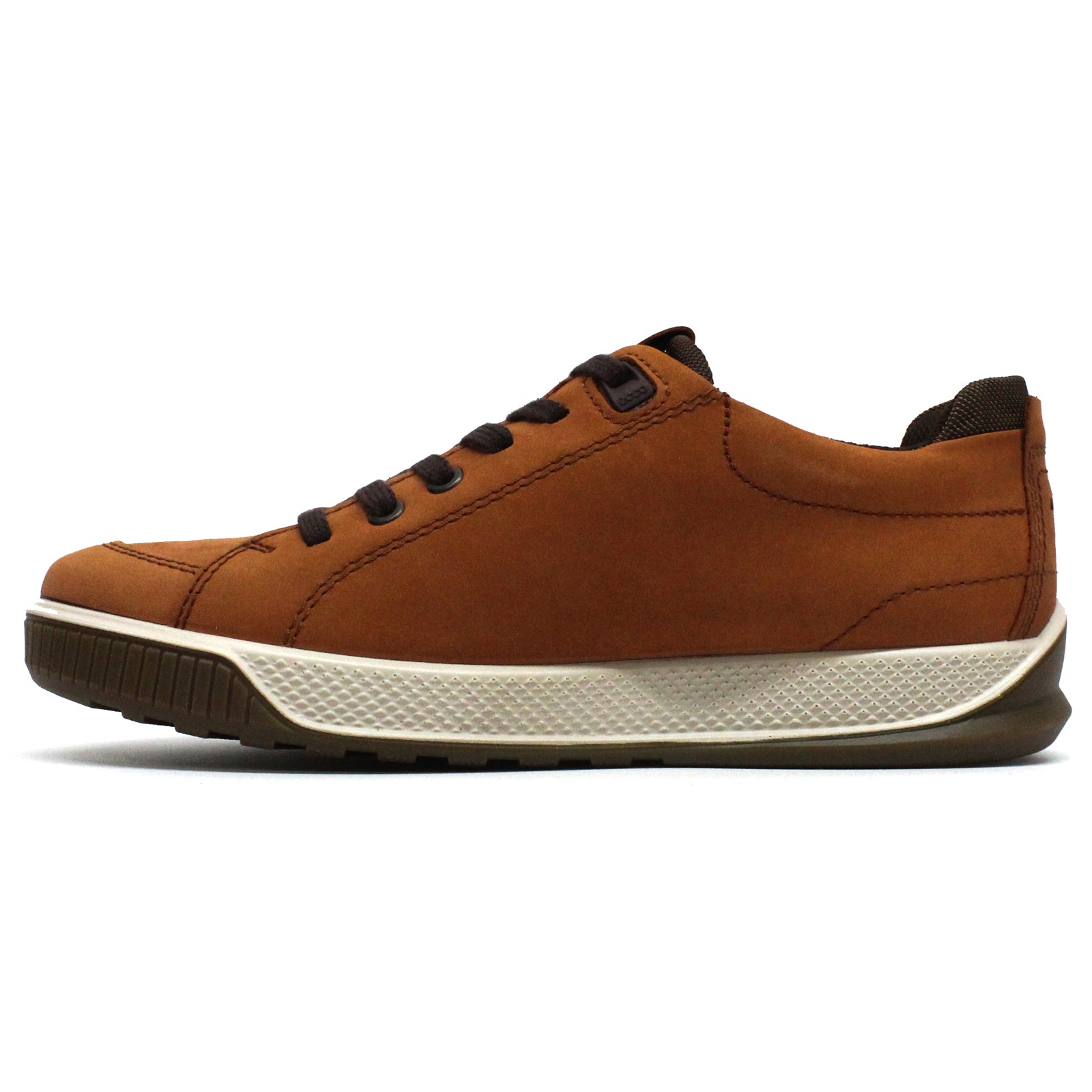 Ecco Byway Tred 501824 Nubuck Mens Trainers#color_cognac