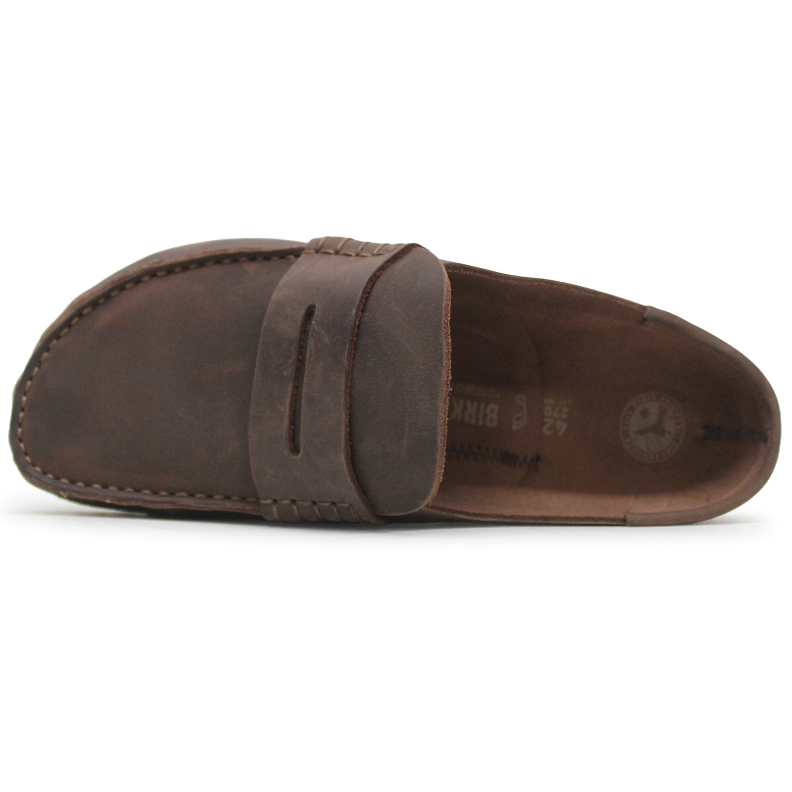 Birkenstock Naples Oiled Leather Unisex Shoes#color_habana