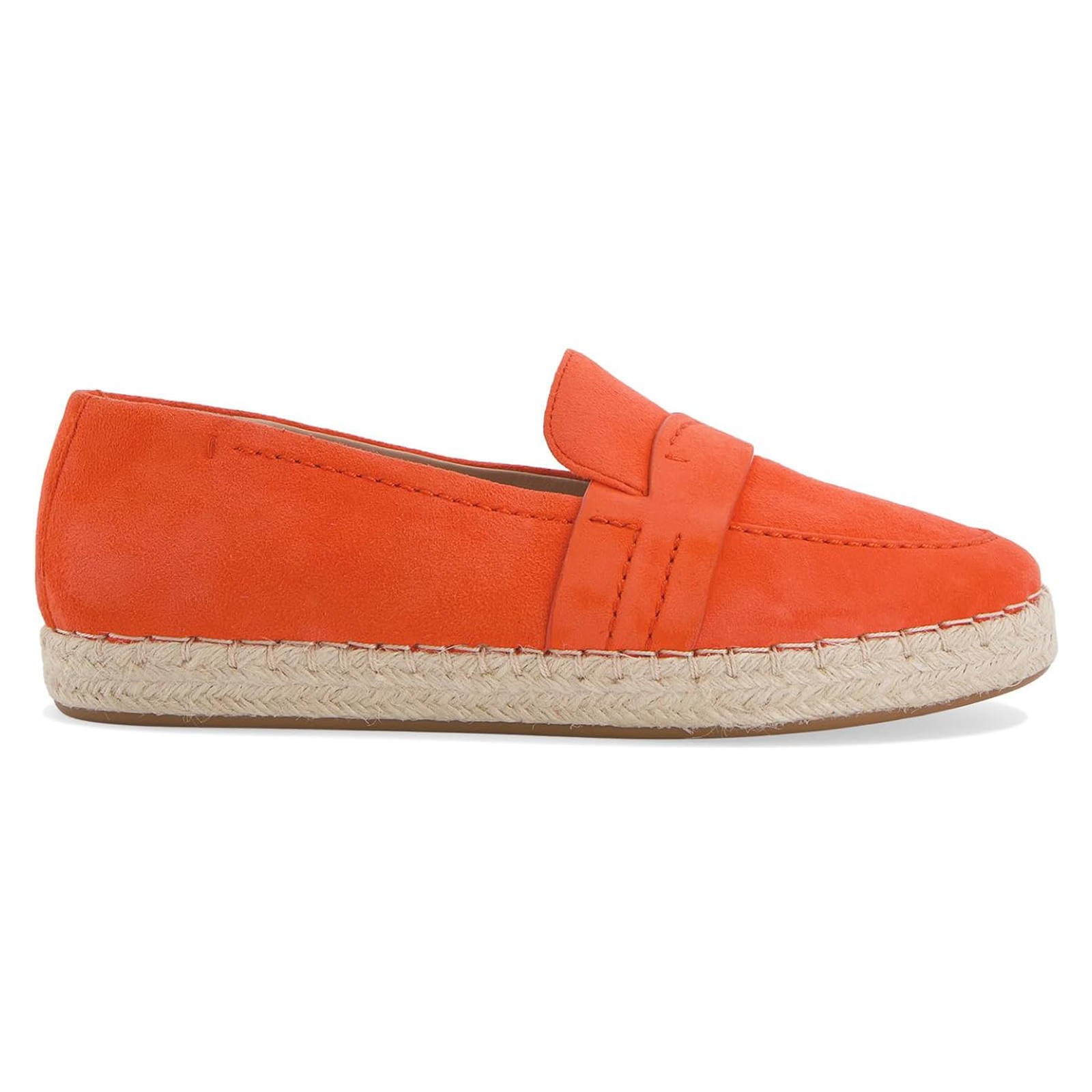 Cole Haan Cloudfeel Montauk Suede Womens Shoes#color_nasturtium