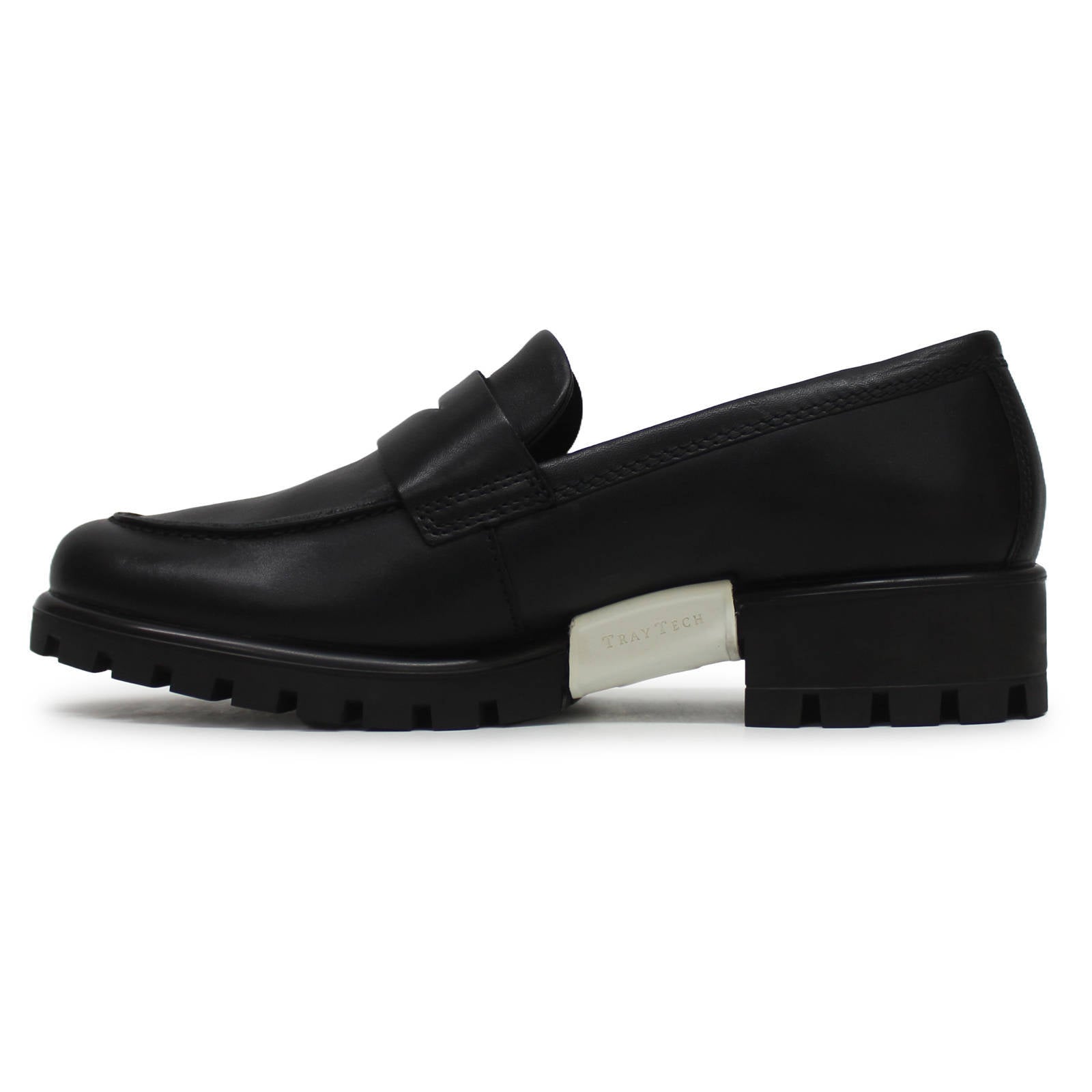 Ecco Modtray Full Grain Leather Womens Shoes#color_black