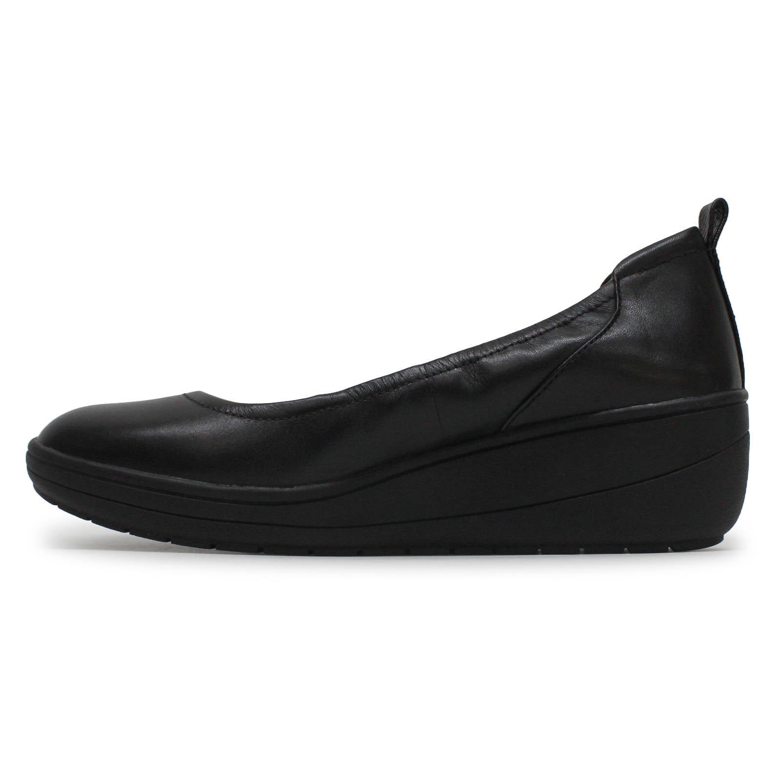 Vionic Jacey Leather Womens Shoes#color_black black