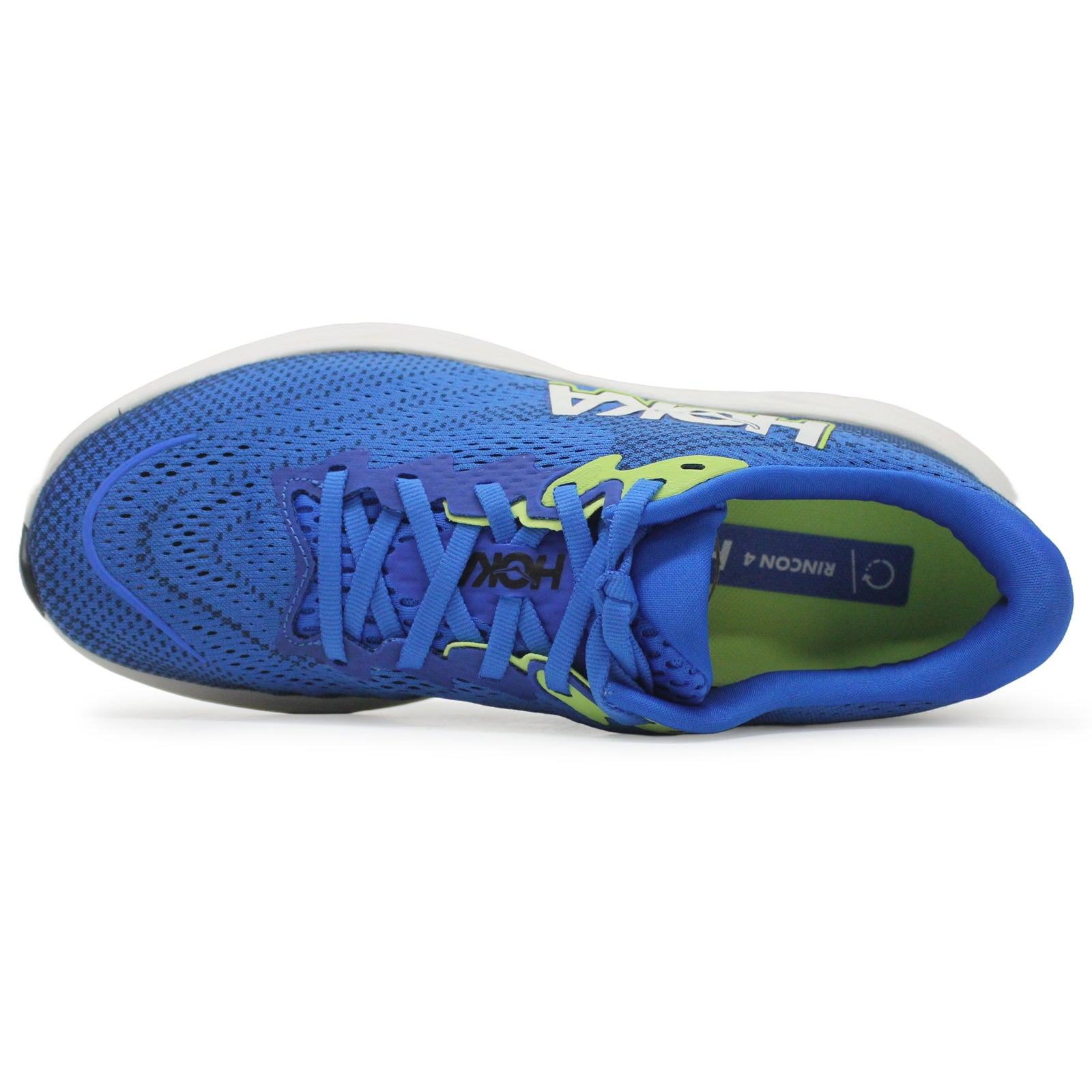 Hoka Rincon 4 Synthetic Textile Mens Trainers#color_electric cobalt varsity navy