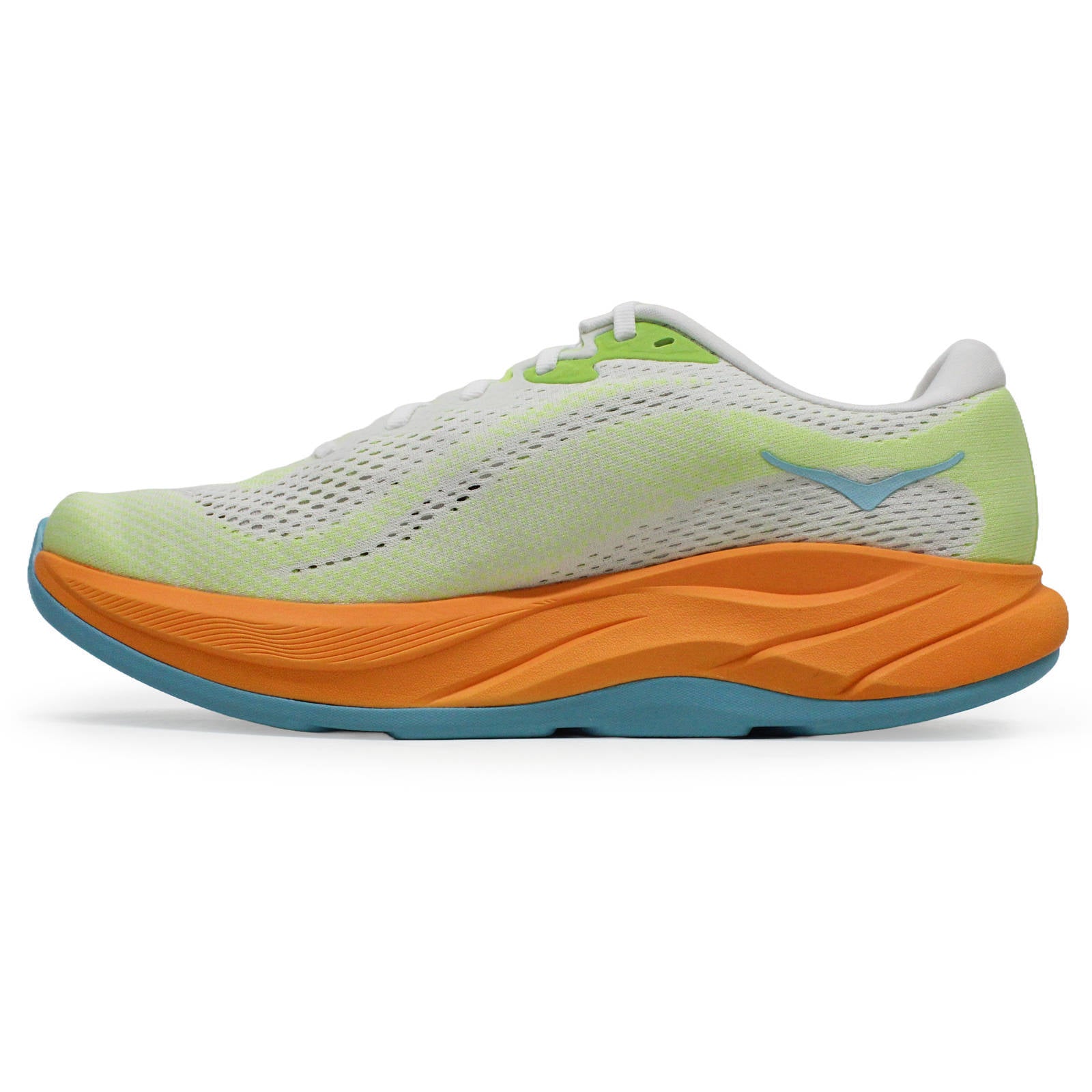 Hoka Rincon 4 Synthetic Textile Womens Trainers#color_frost lettuce