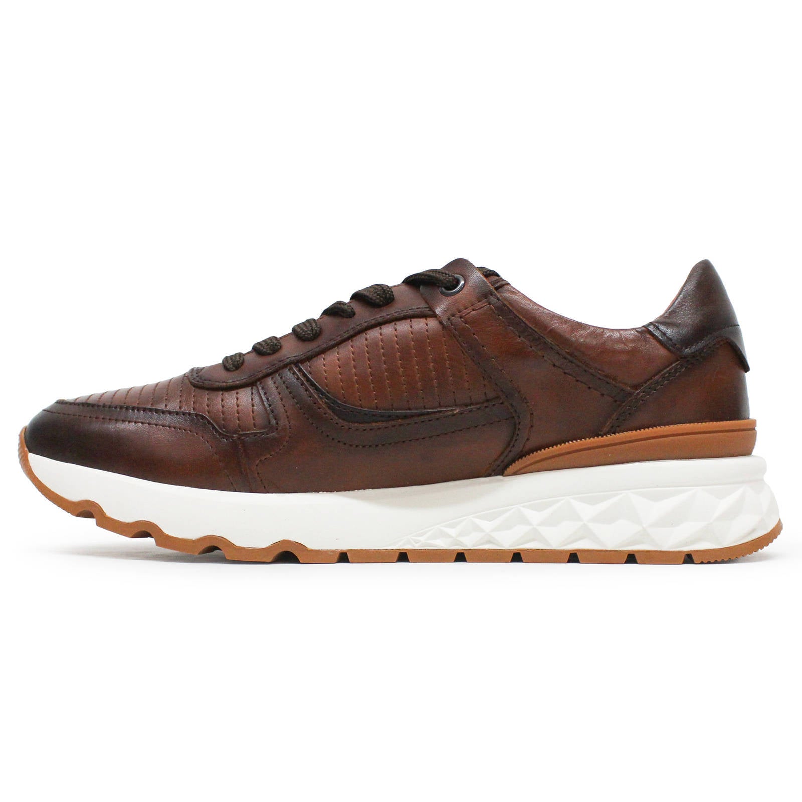 Pikolinos Aranda Leather Mens Trainers#color_cuero