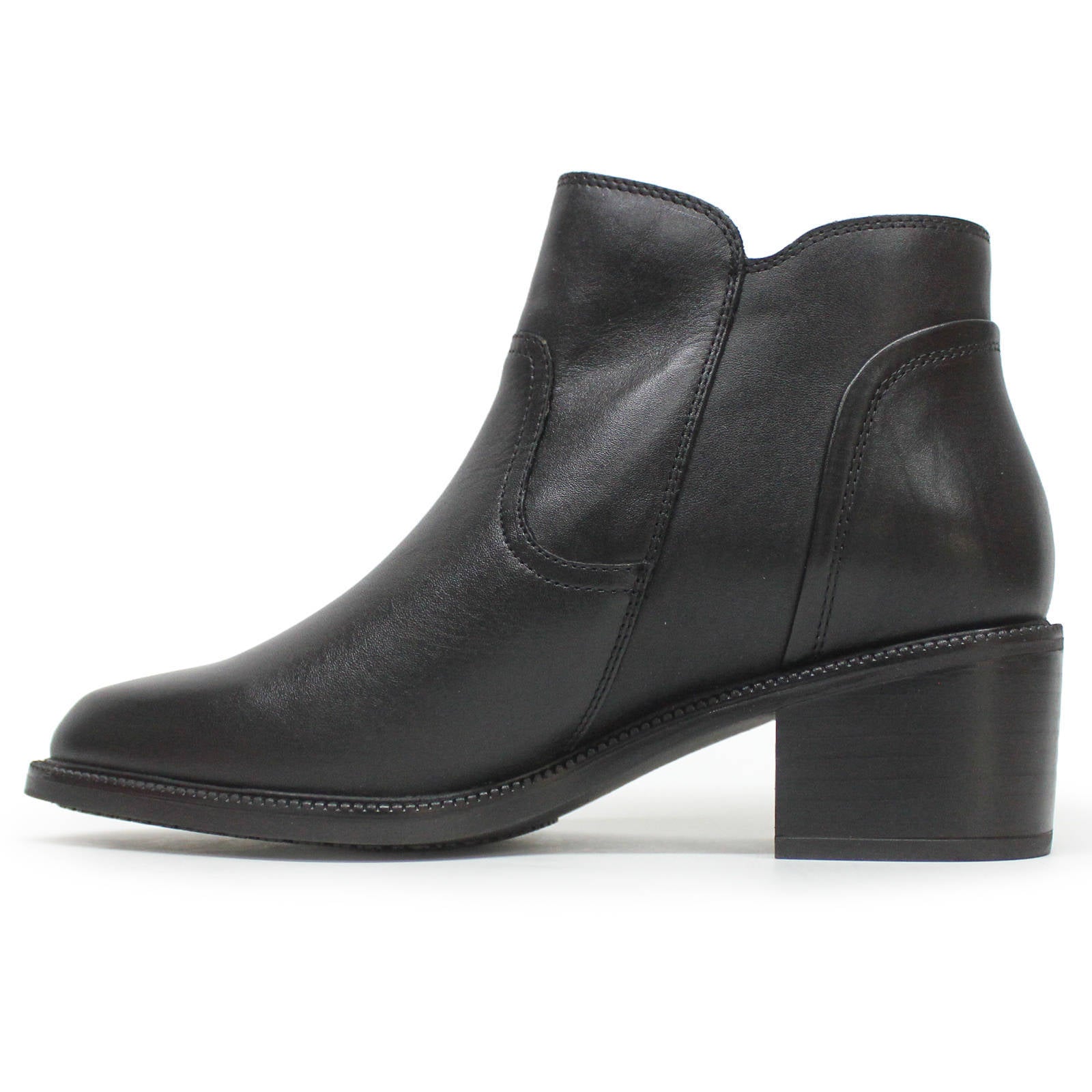 Pikolinos Bacarot Leather Womens Boots#color_black