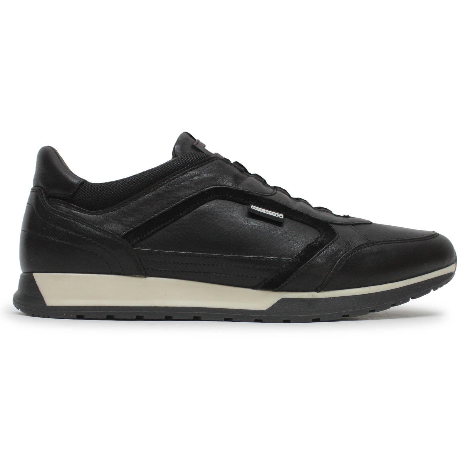 Pikolinos Cambil M5N-6247 Leather Textile Mens Trainers#color_black