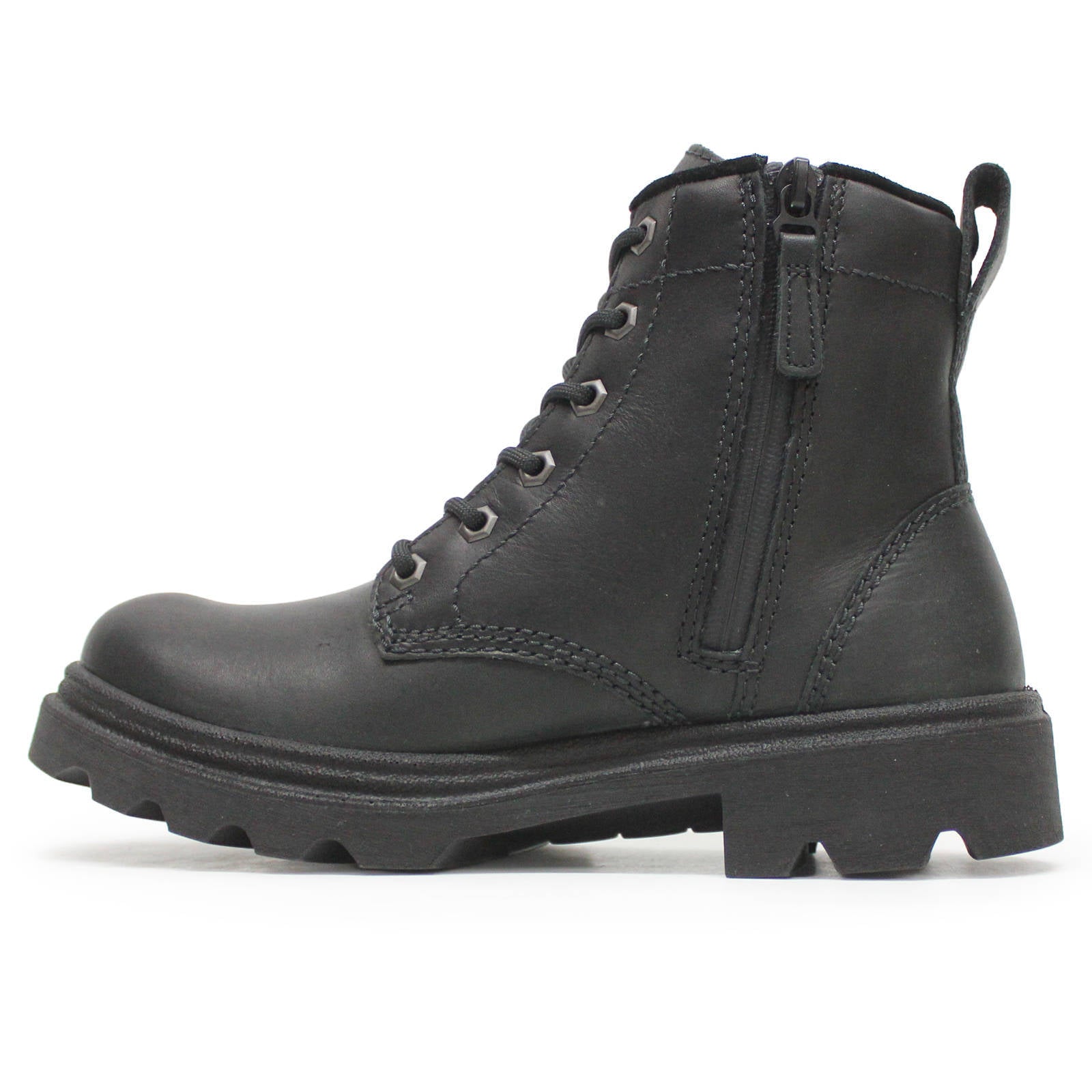 Ecco Grainer Leather Womens Boots#color_black