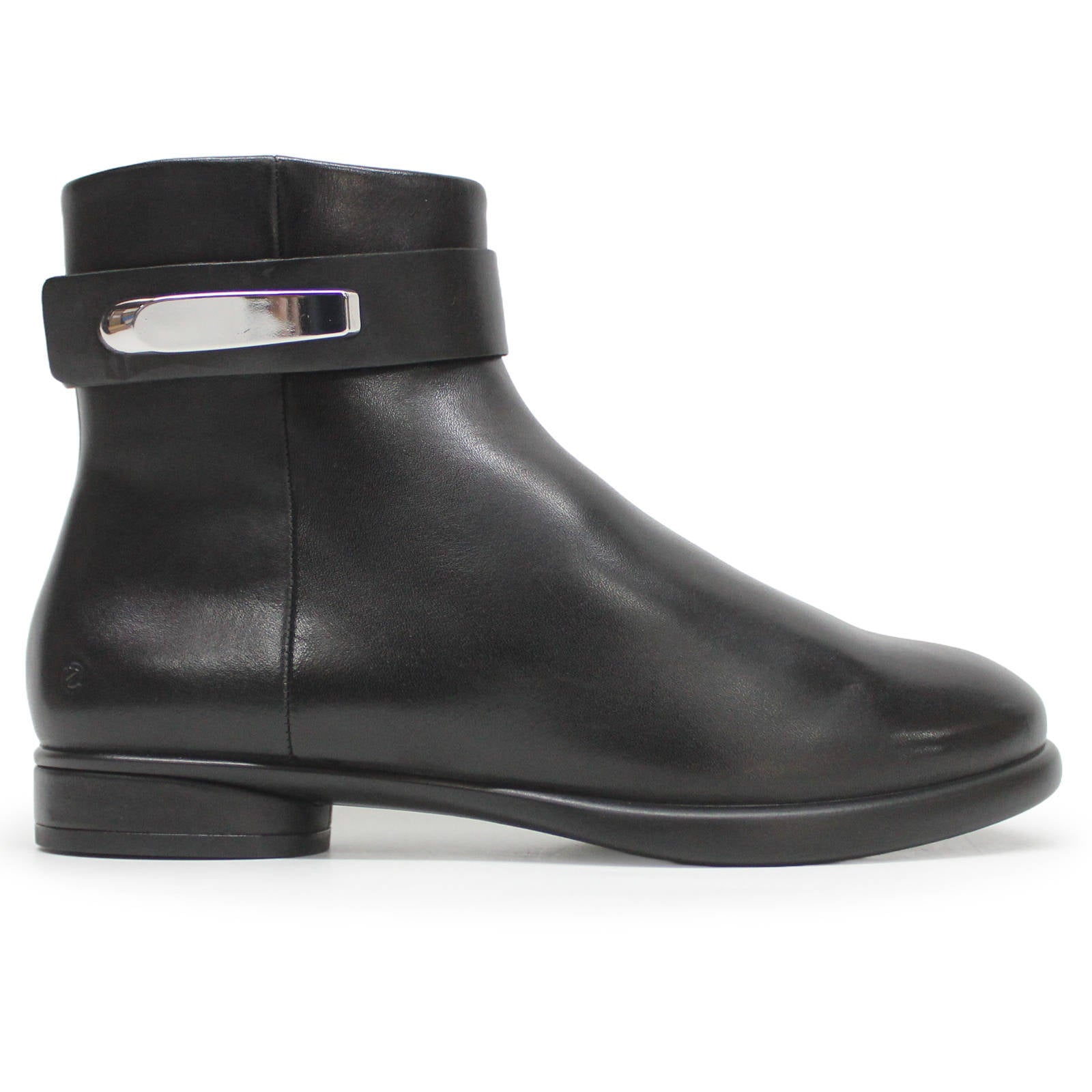 Ecco Sculpted LX Full Grain Leather Womens Boots#color_black