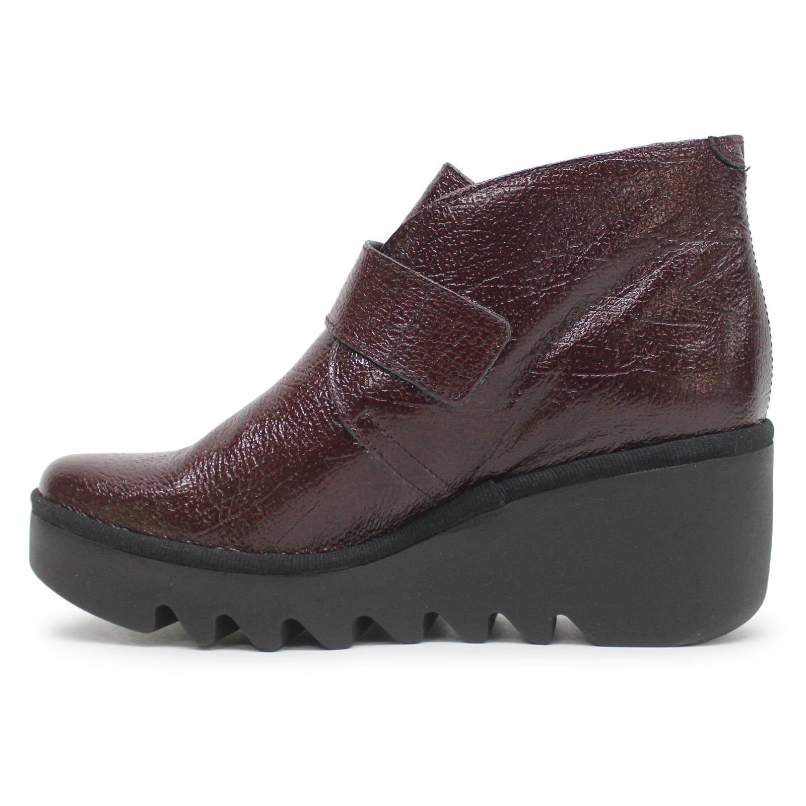 Fly London BIRT397FLY Rock Leather Womens Boots#color_wine