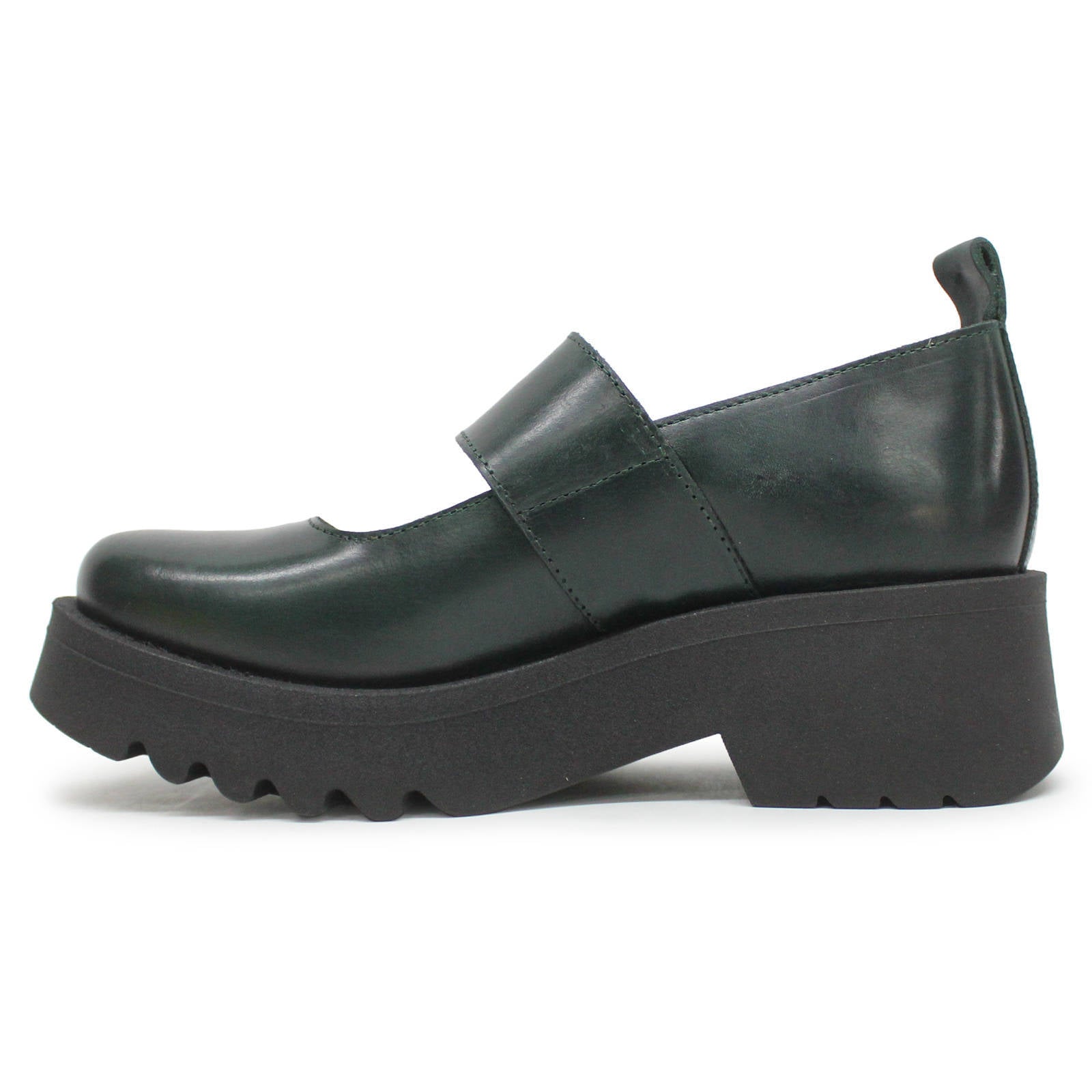 Fly London MOCH126FLY Rug Leather Womens Shoes#color_petrol