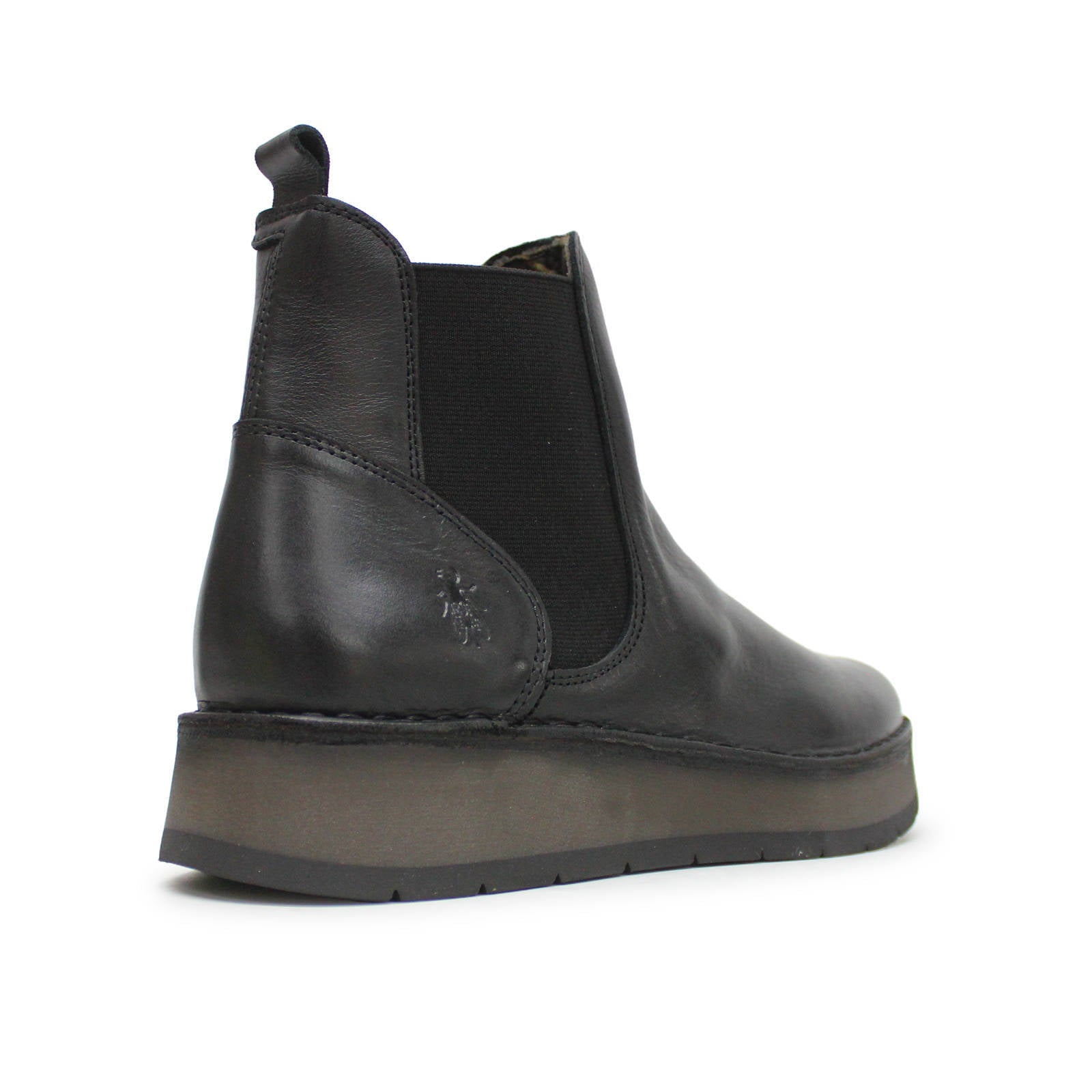 Fly London RAWI131FLY Rug Leather Womens Boots#color_black