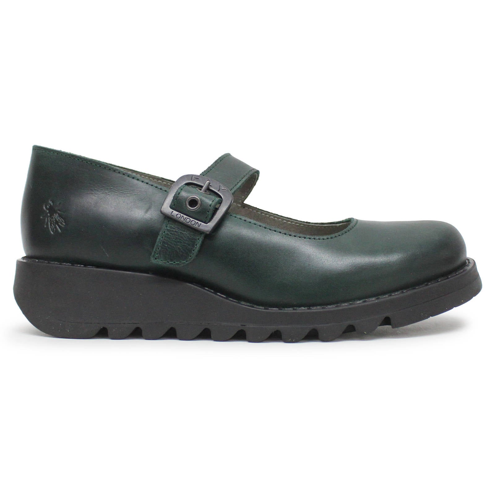 Fly London SAMP132FLY Rug Leather Womens Shoes#color_petrol