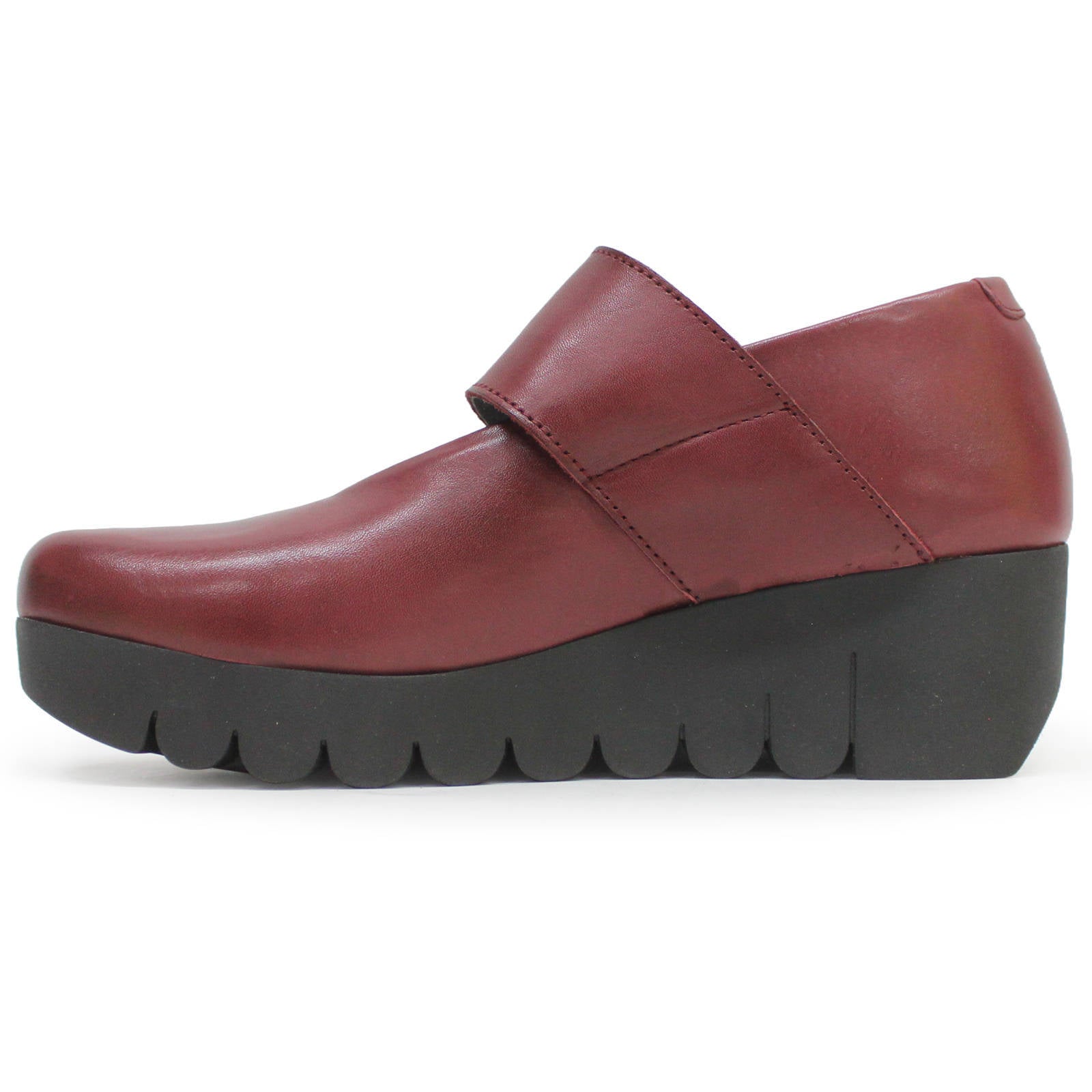 Fly London VARI188FLY Burn Leather Womens Shoes#color_burgundy