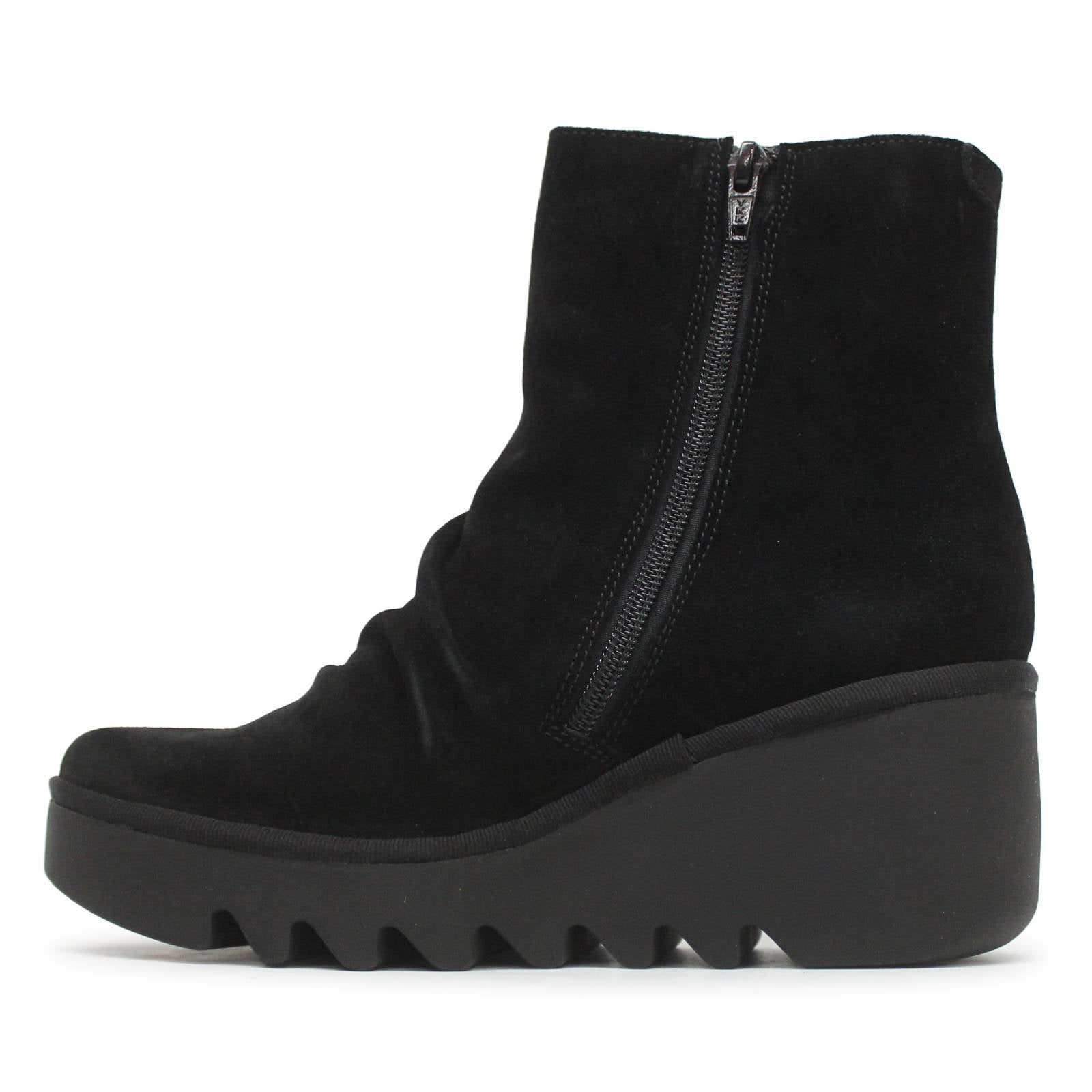 Fly London BAAN538FLY Oil Suede Womens Boots#color_black