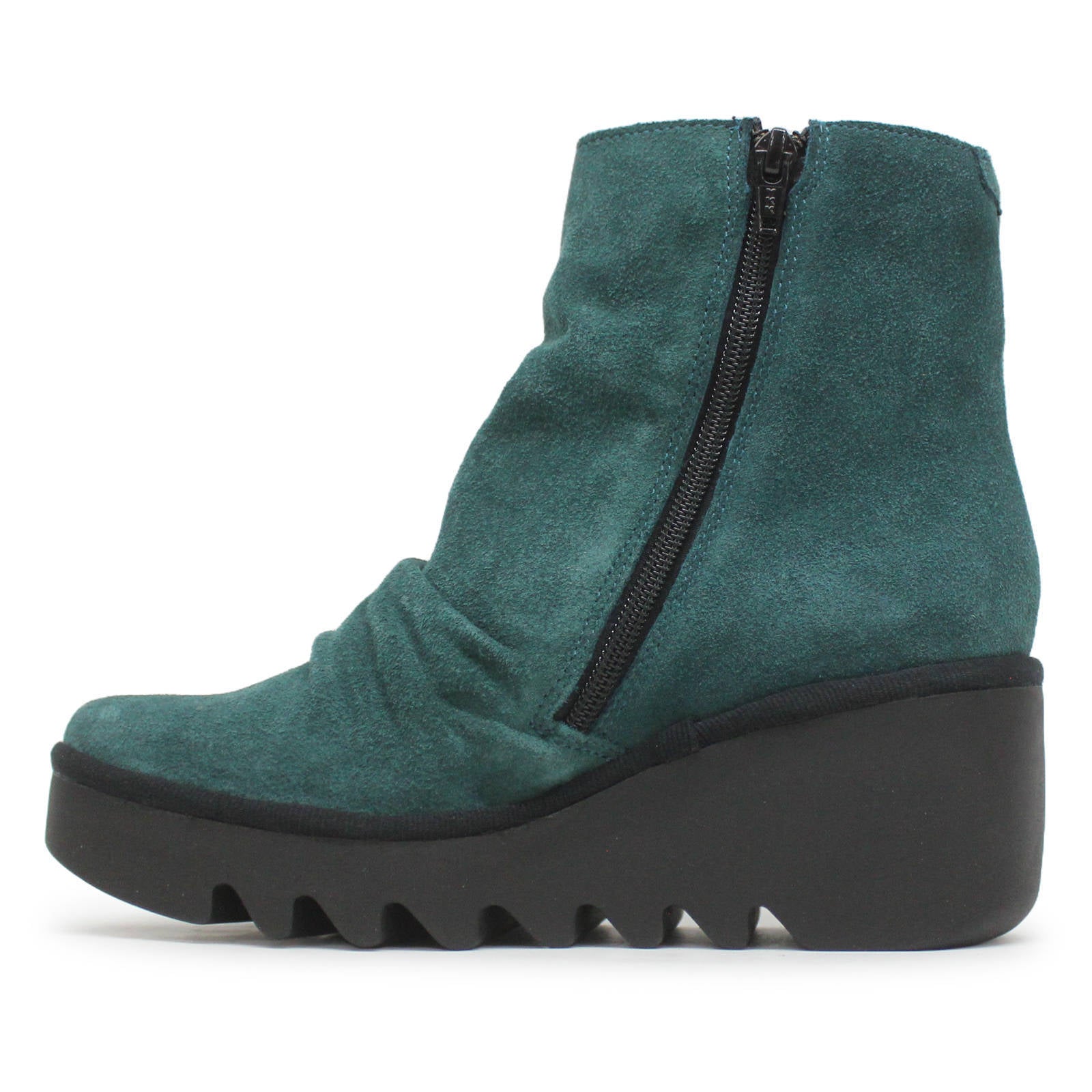 Fly London BAAN538FLY Oil Suede Womens Boots#color_petrol