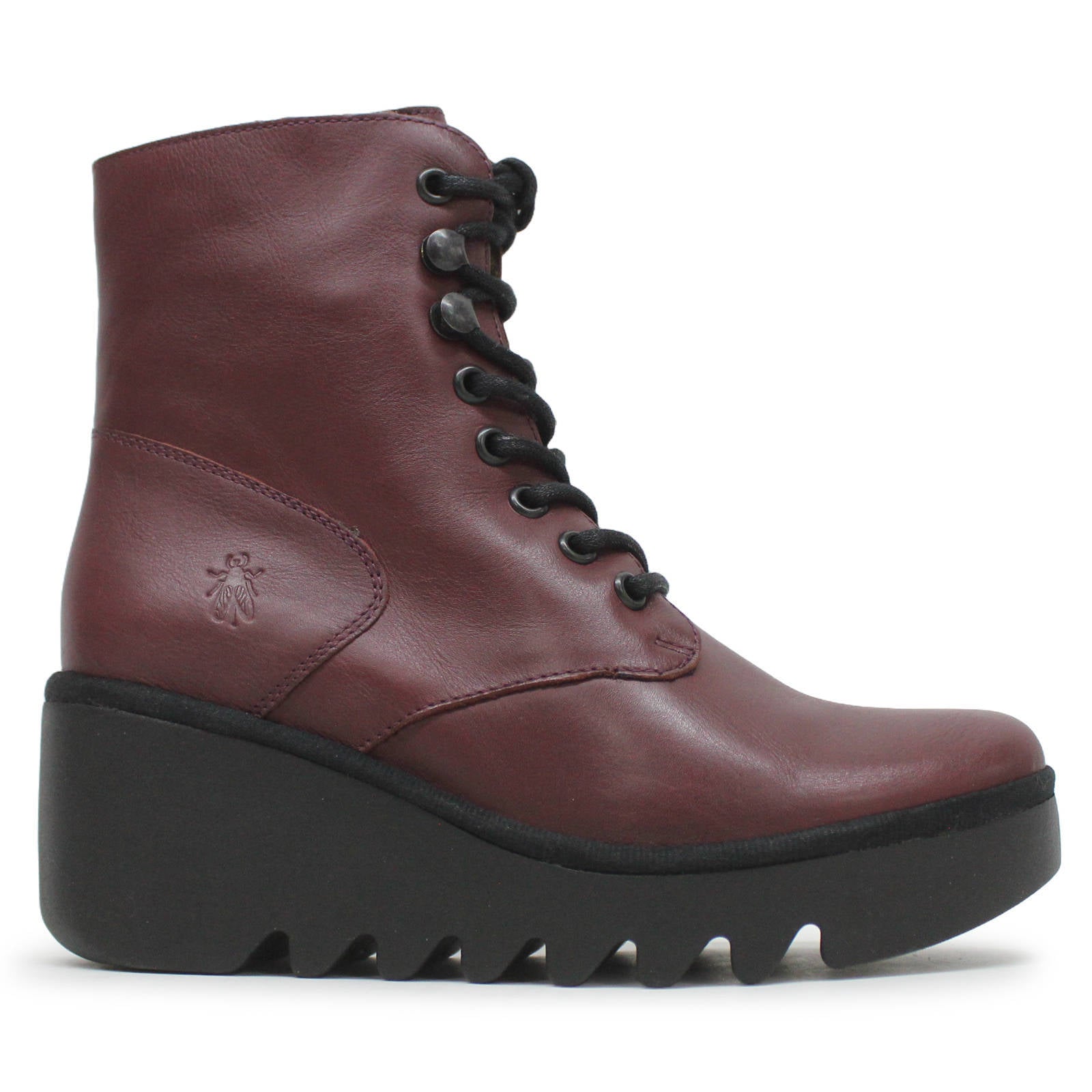 Fly London BIRR534FLY Dublin Leather Womens Boots#color_wine