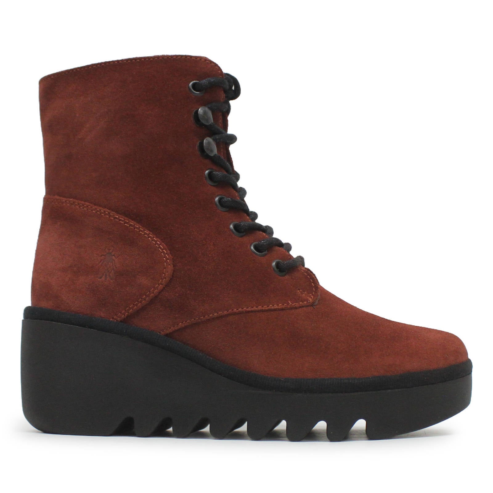 Fly London BIRR534FLY Oil Suede Womens Boots#color_oxblood