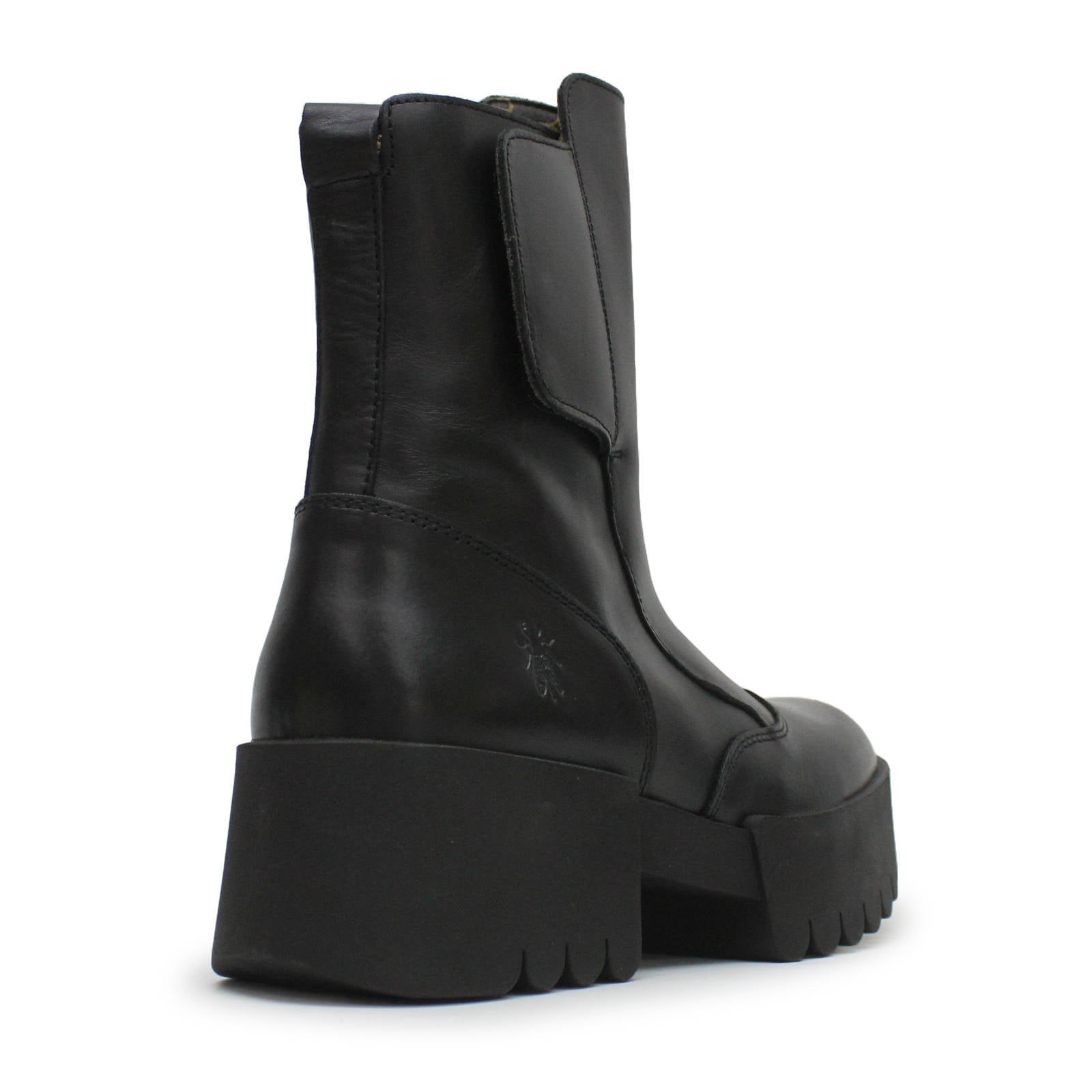 Fly London EGLI124FLY Rug Leather Womens Boots#color_black