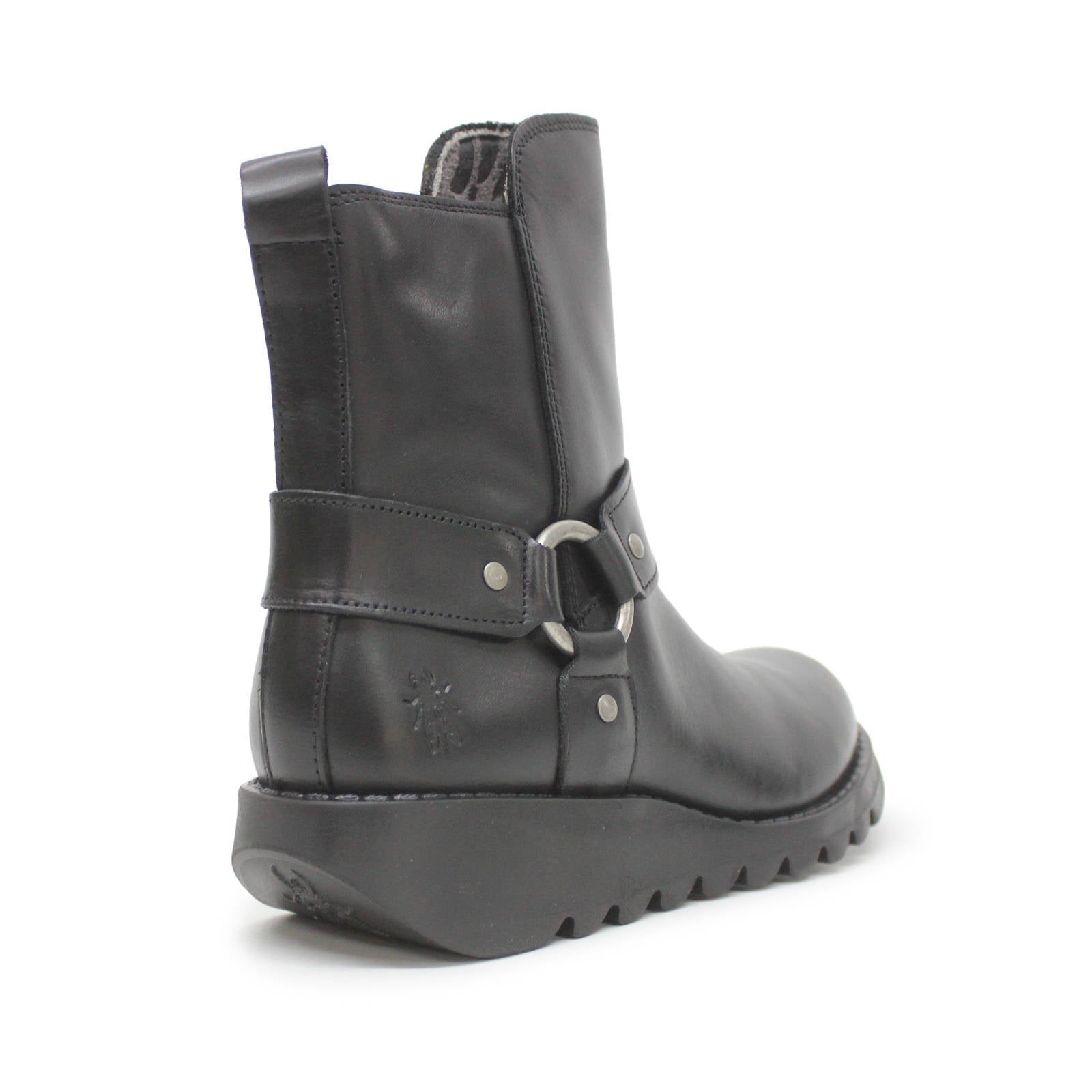 Fly London SOCH136FLY Rug Leather Womens Boots#color_black