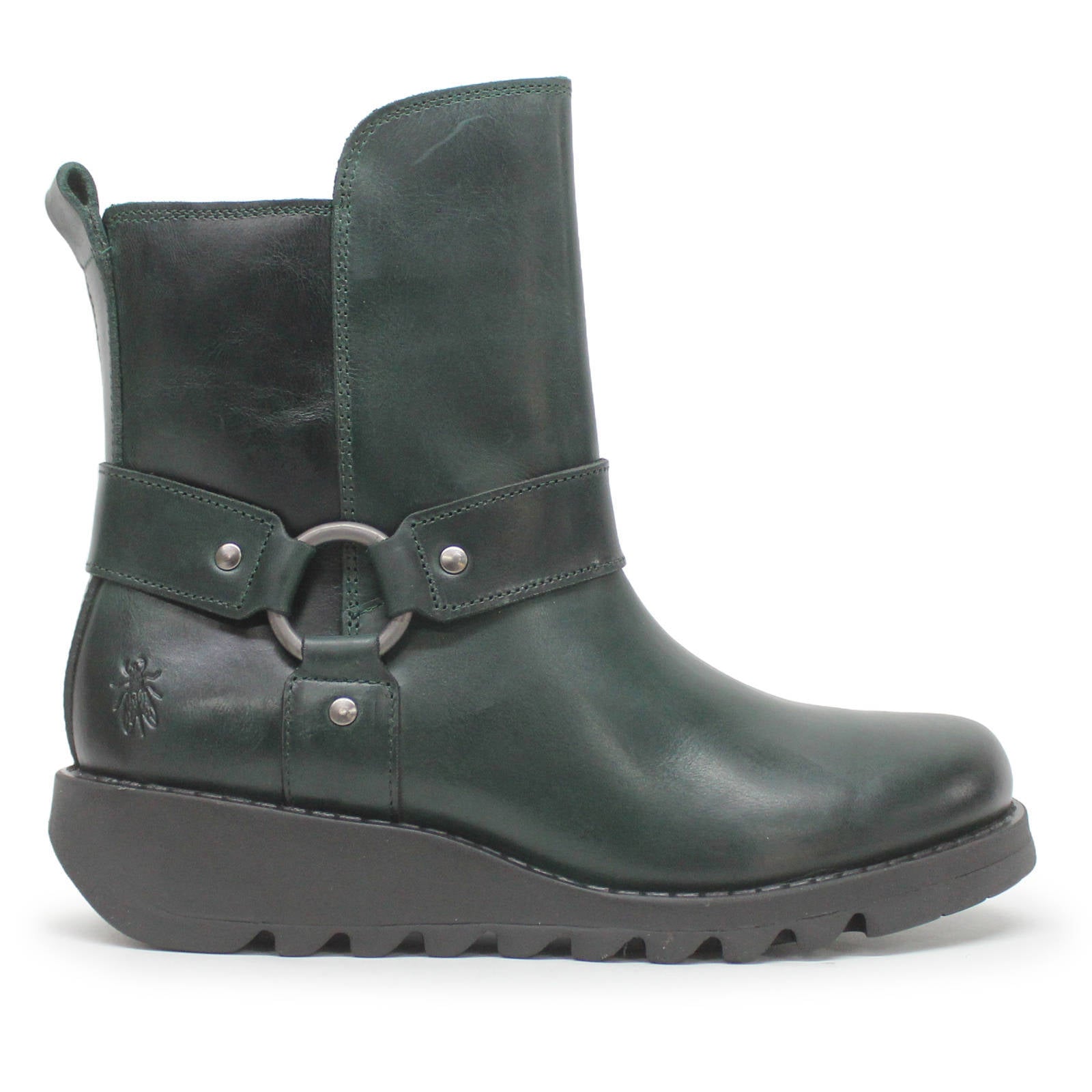 Fly London SOCH136FLY Rug Leather Womens Boots#color_petrol