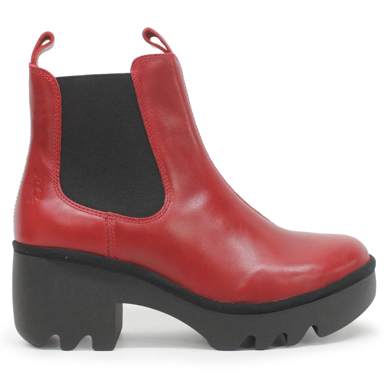 Fly London TRIG514FLY Rug Leather Womens Boots#color_red