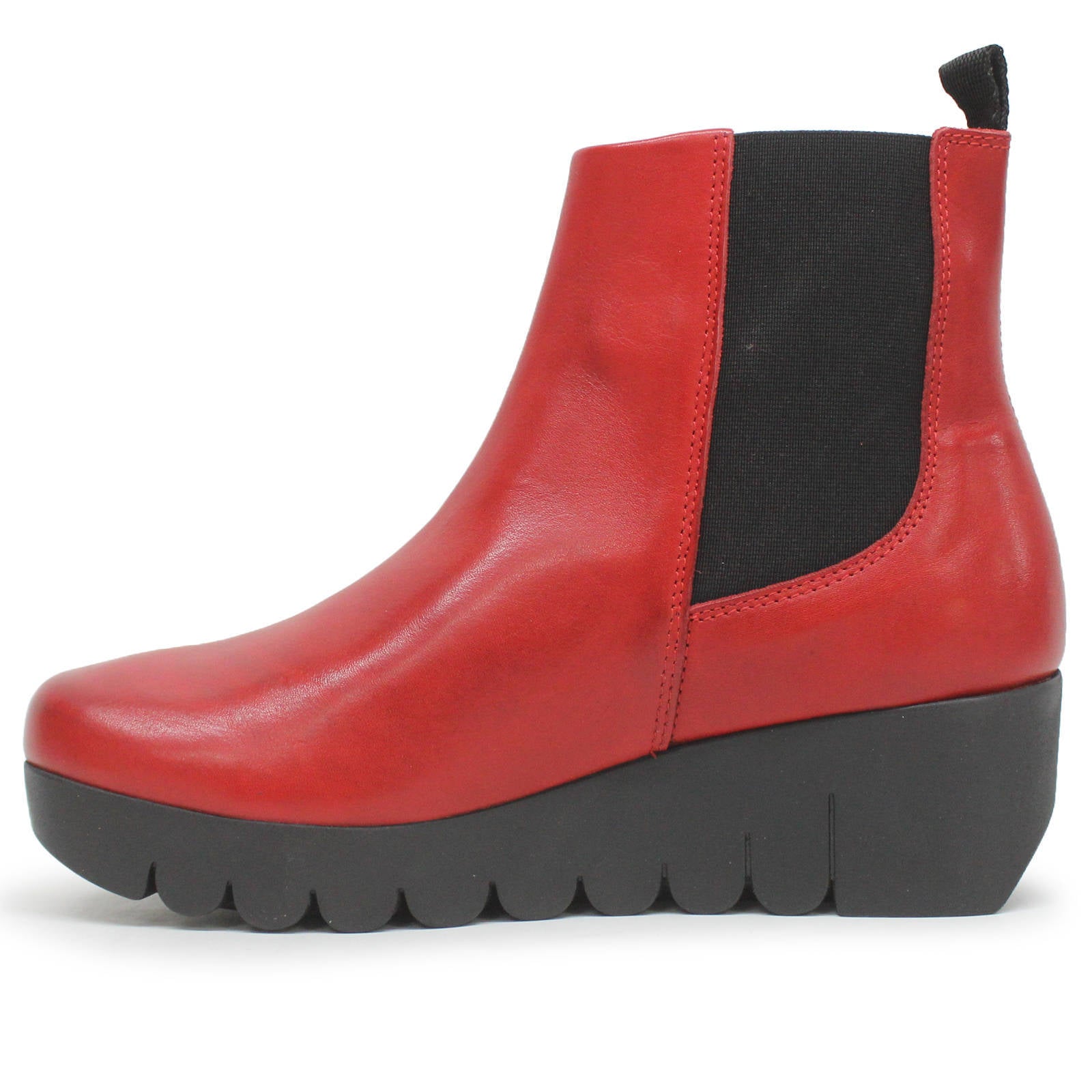 Fly London VAZE177FLY Burn Leather Womens Boots#color_red