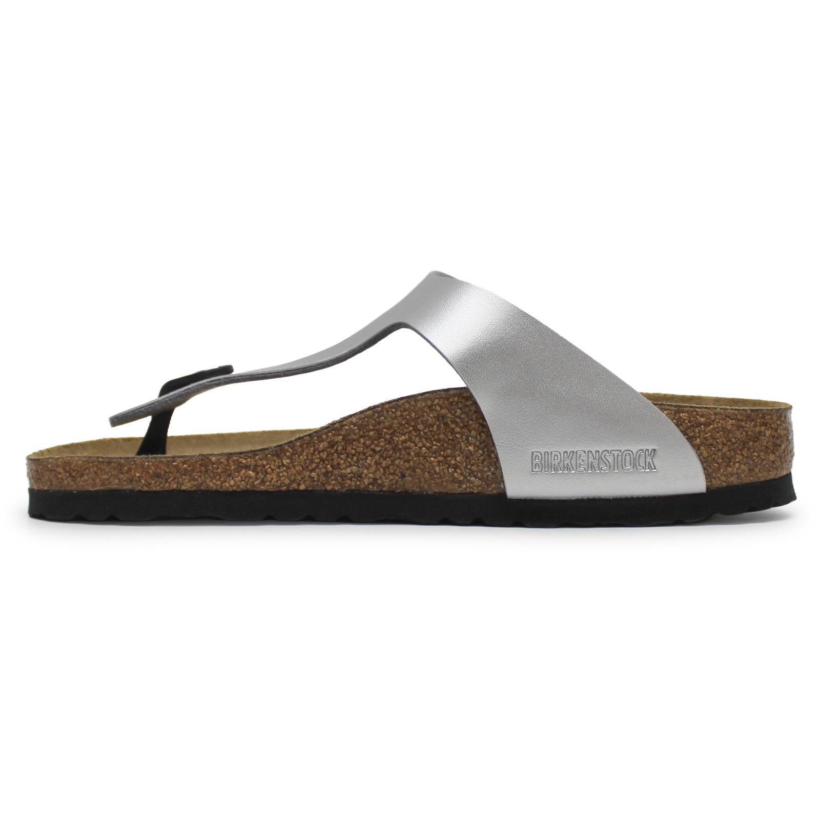 Birkenstock Gizeh Birko-Flor Unisex Sandals#color_silver