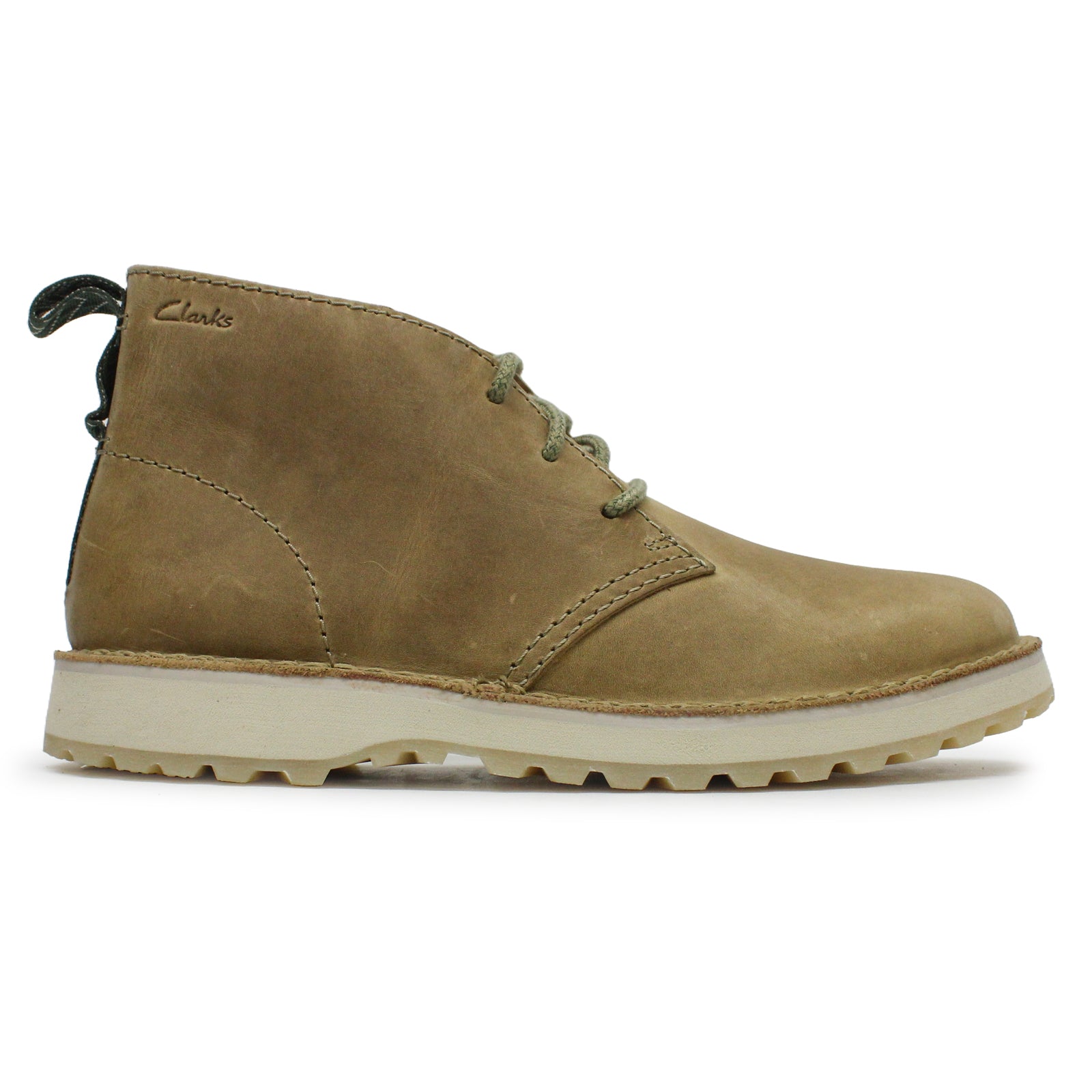 Clarks Solsbury DB Leather Mens Boots#color_dark sand