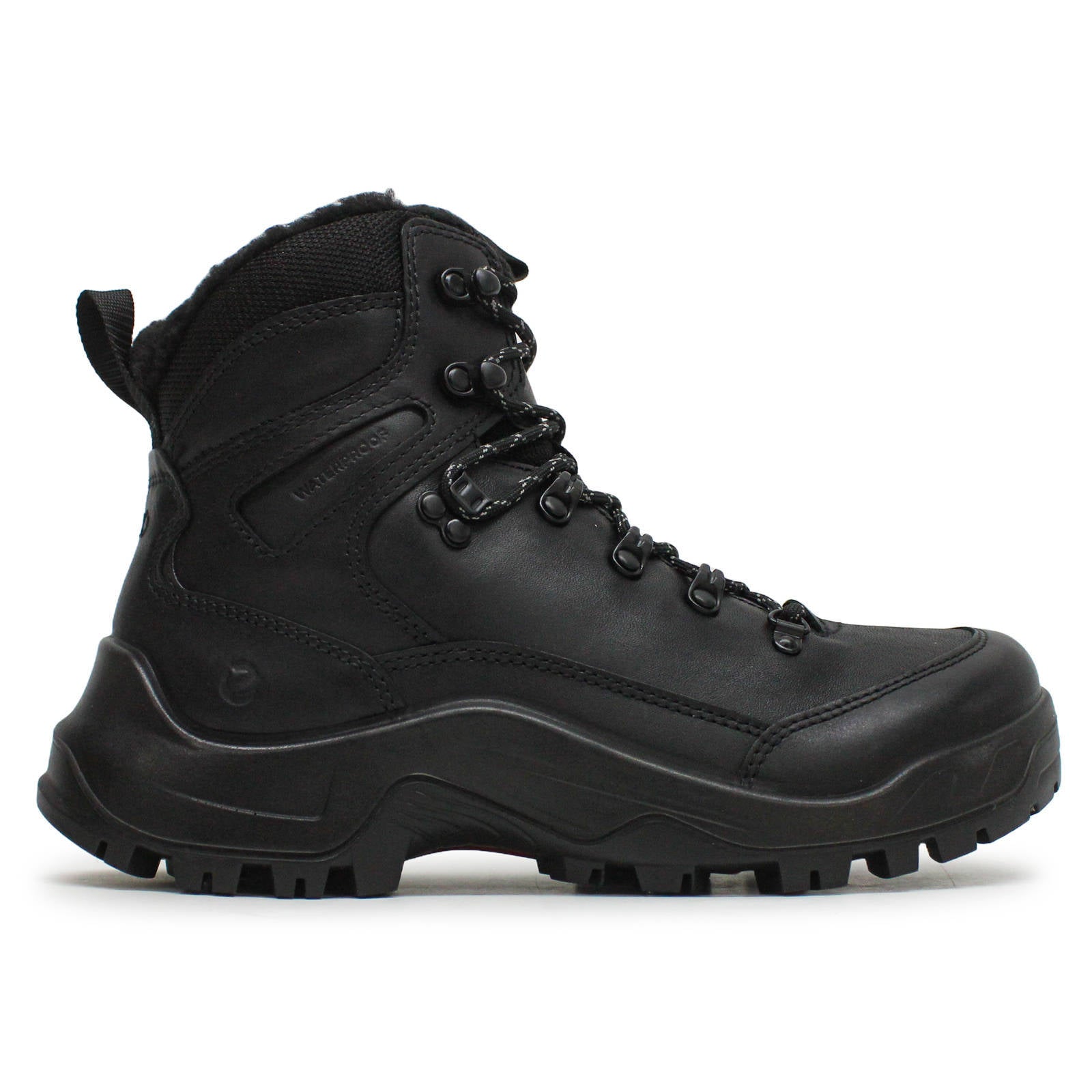 Ecco Offroad Full Grain Leather Mens Boots#color_black