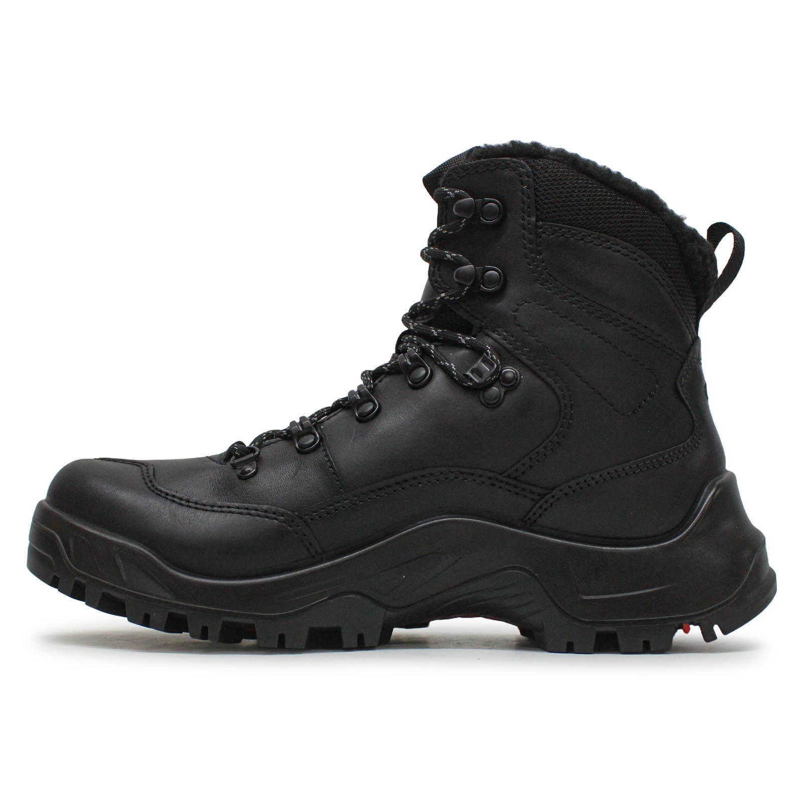 Ecco Offroad Full Grain Leather Mens Boots#color_black